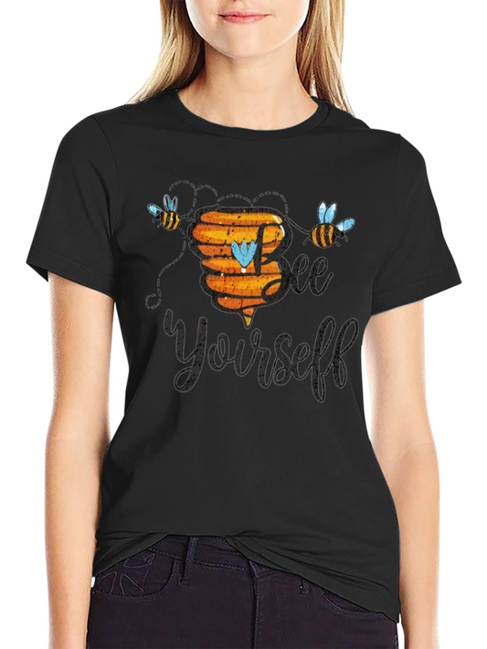 Bee Yourself Black T-Shirt