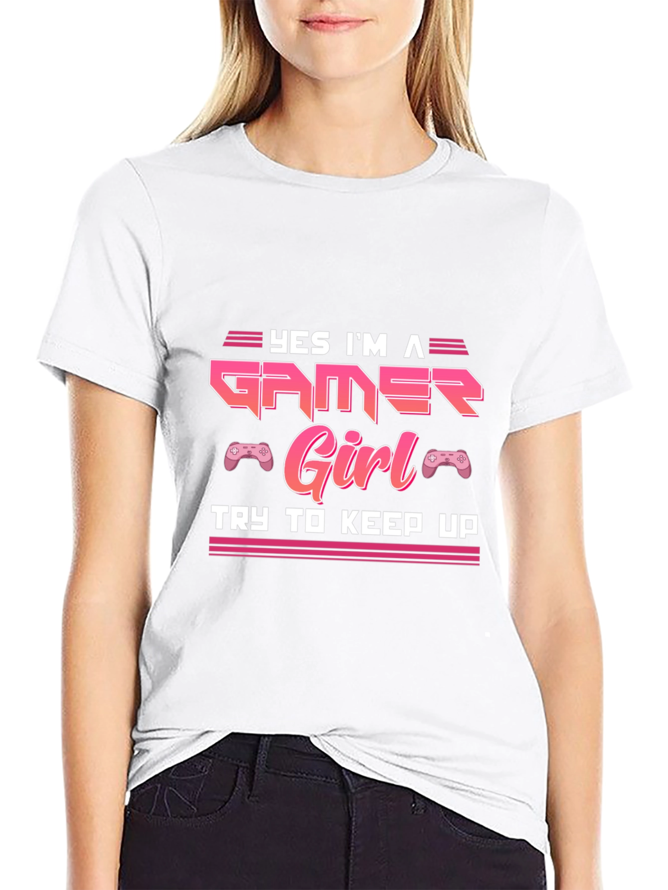 Yes Im a Gamer Girl T-Shirt