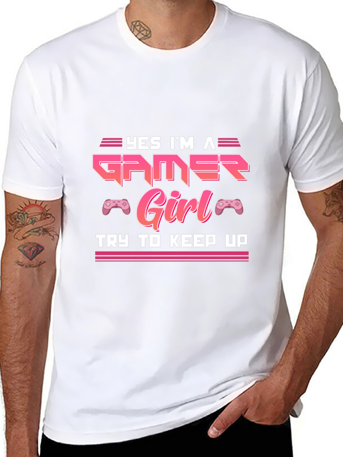 Yes Im a Gamer Girl T-Shirt