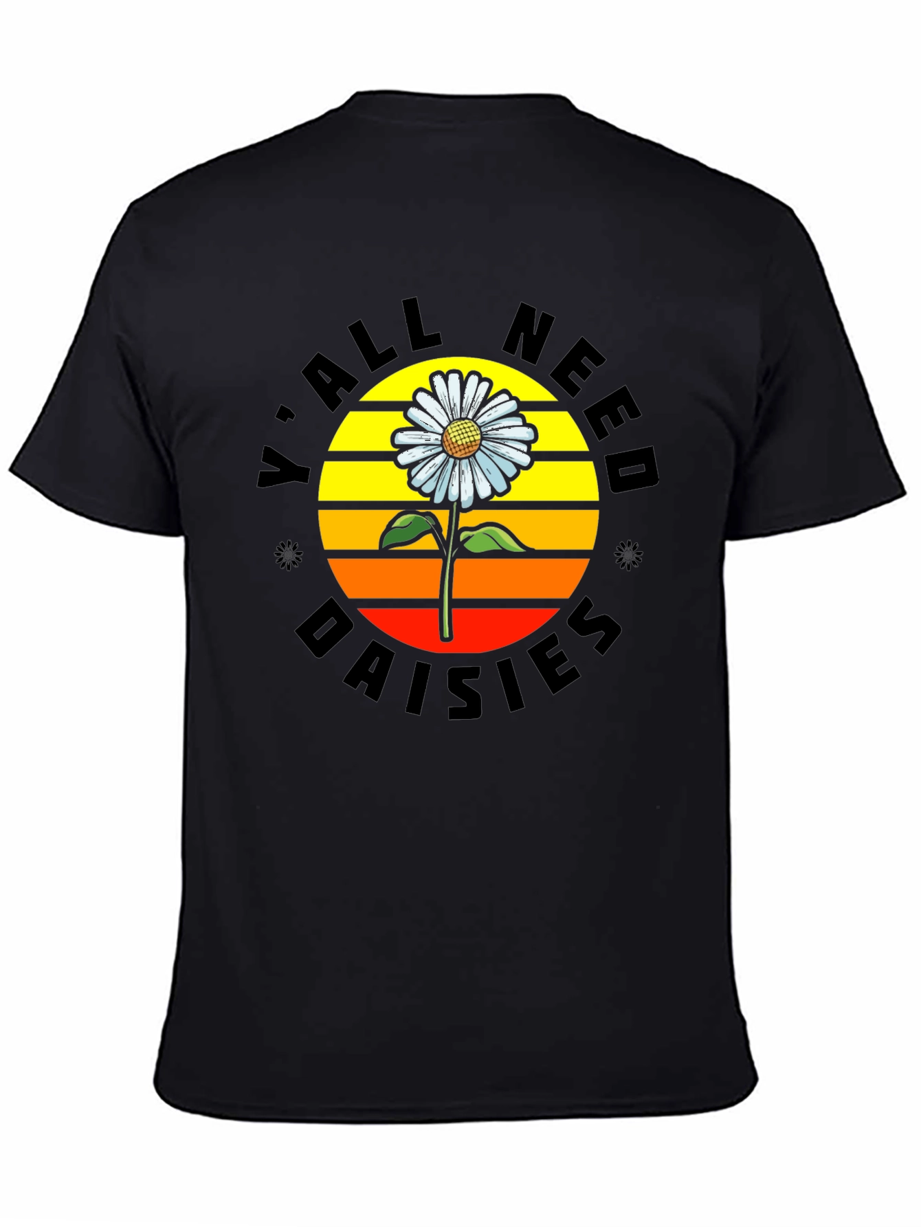 Yall Need Daisies Graphic Tee - Retro Style