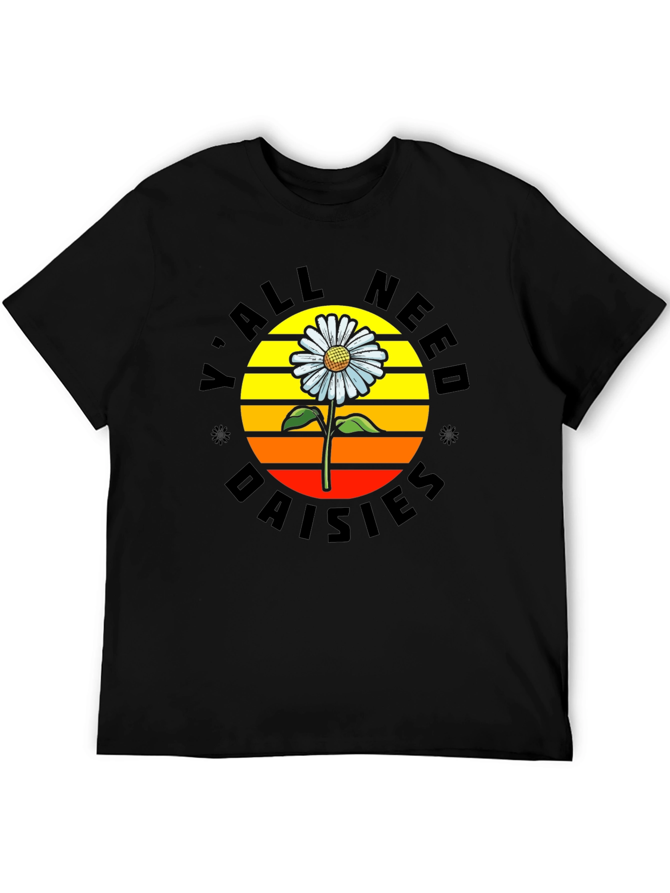 Yall Need Daisies Graphic Tee - Retro Style