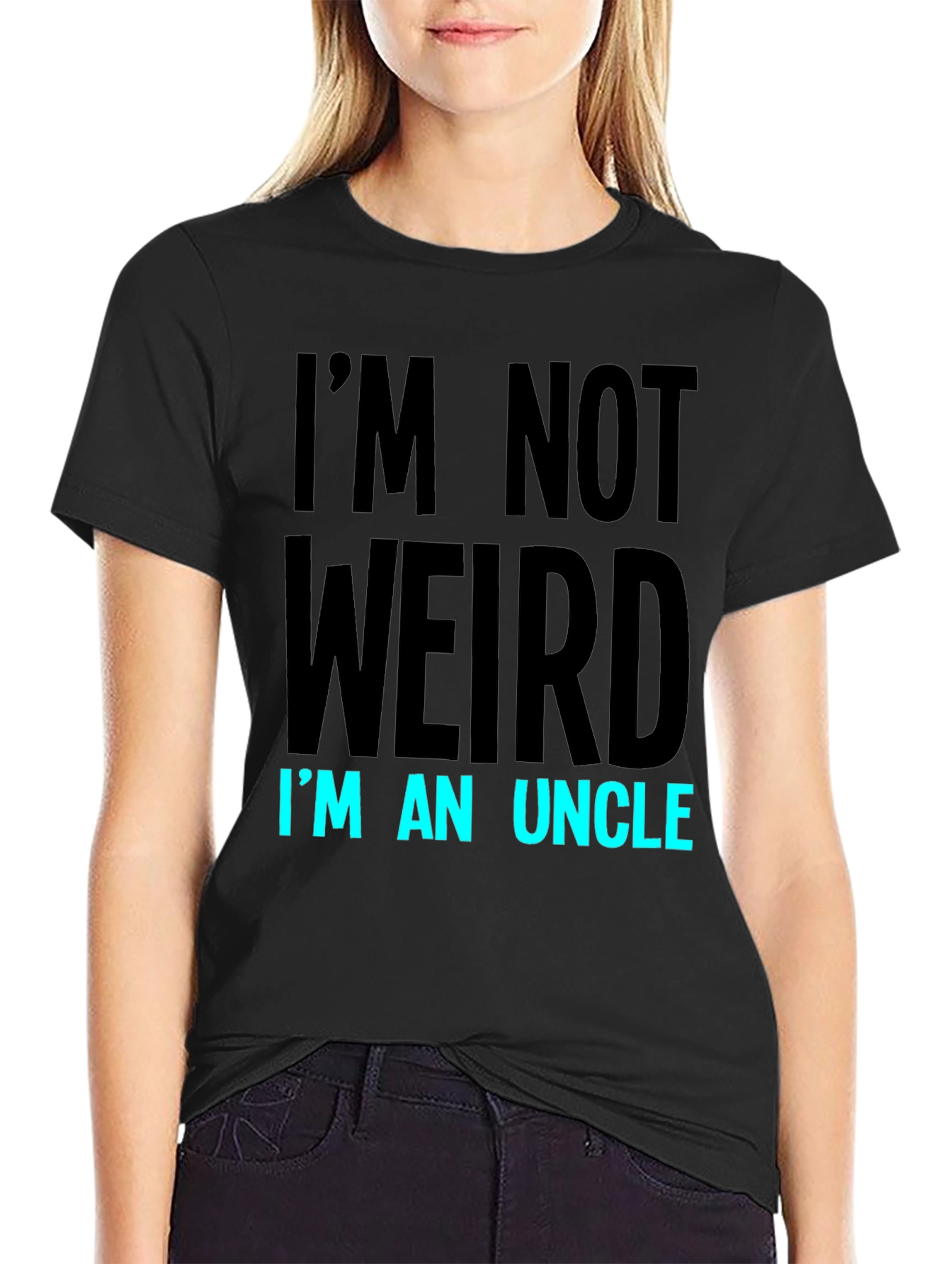 Im Not Weird Im An Uncle Graphic Tee