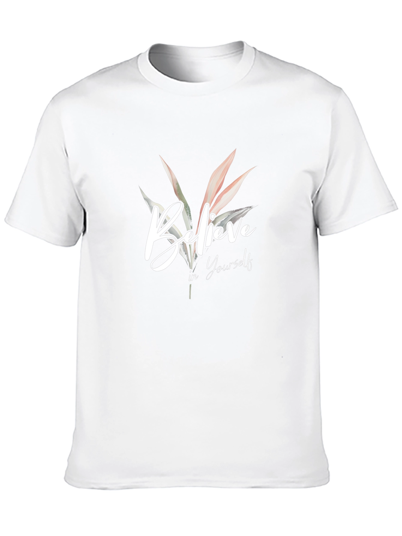 Believe In Yourself Graphic Tee - Black