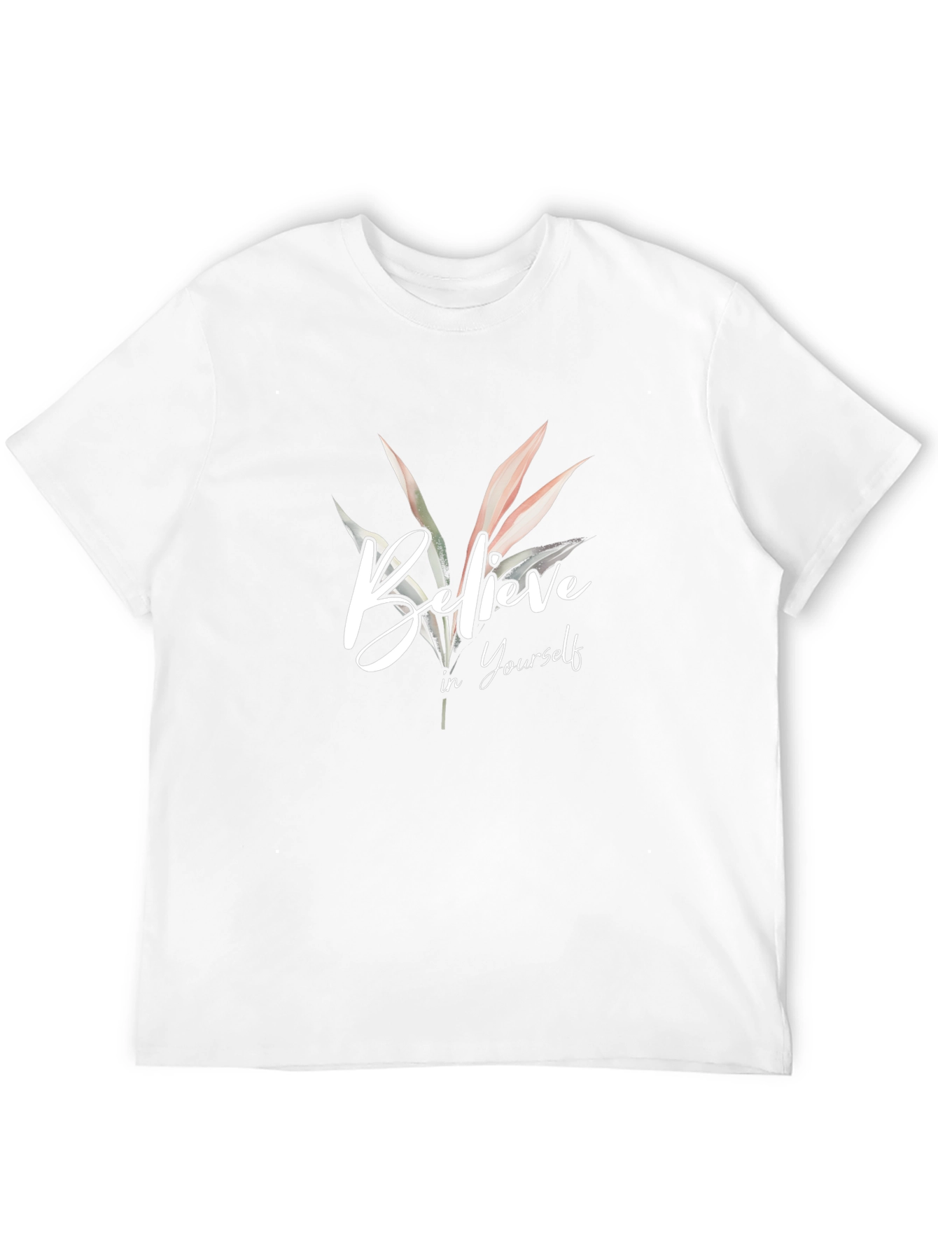 Believe In Yourself Graphic Tee - Black