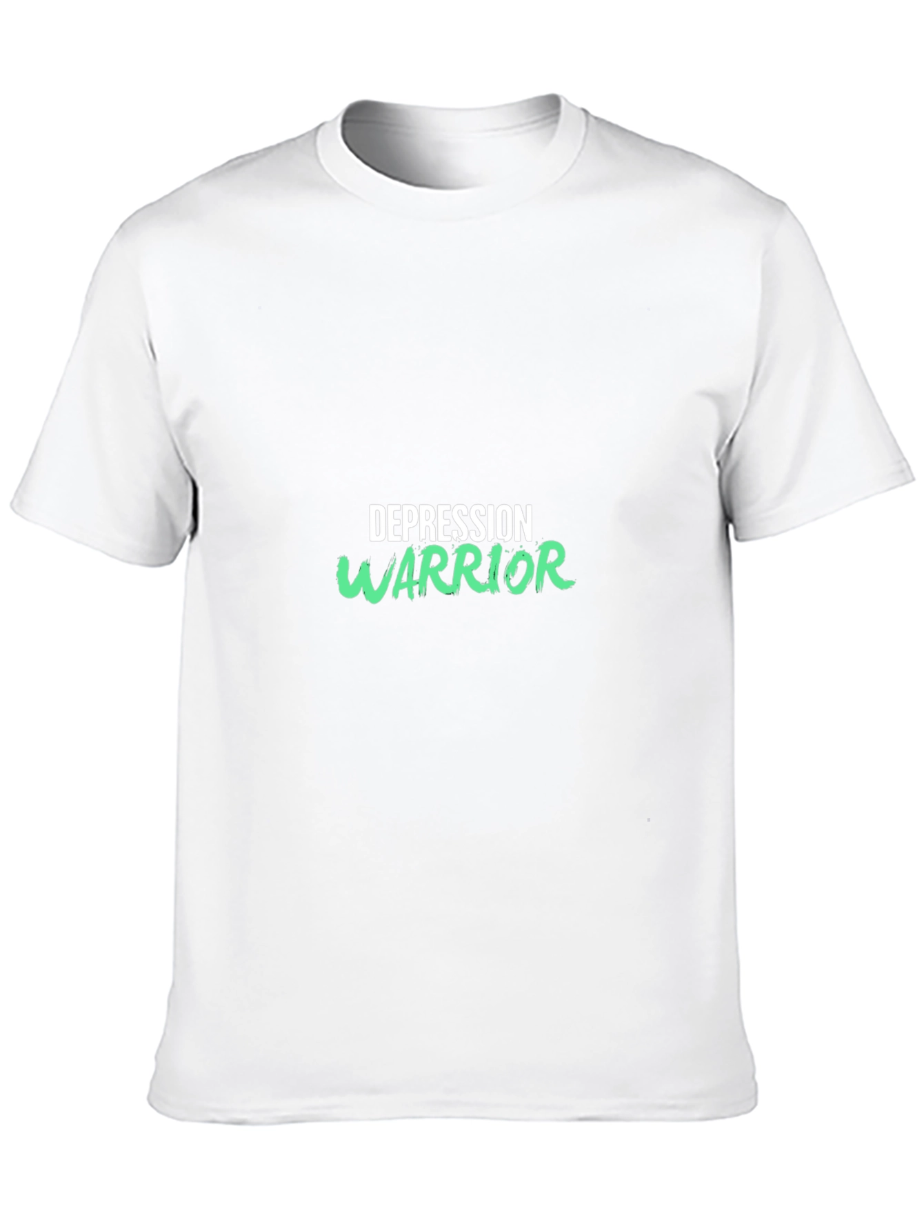 Depression Warrior T-Shirt - Black