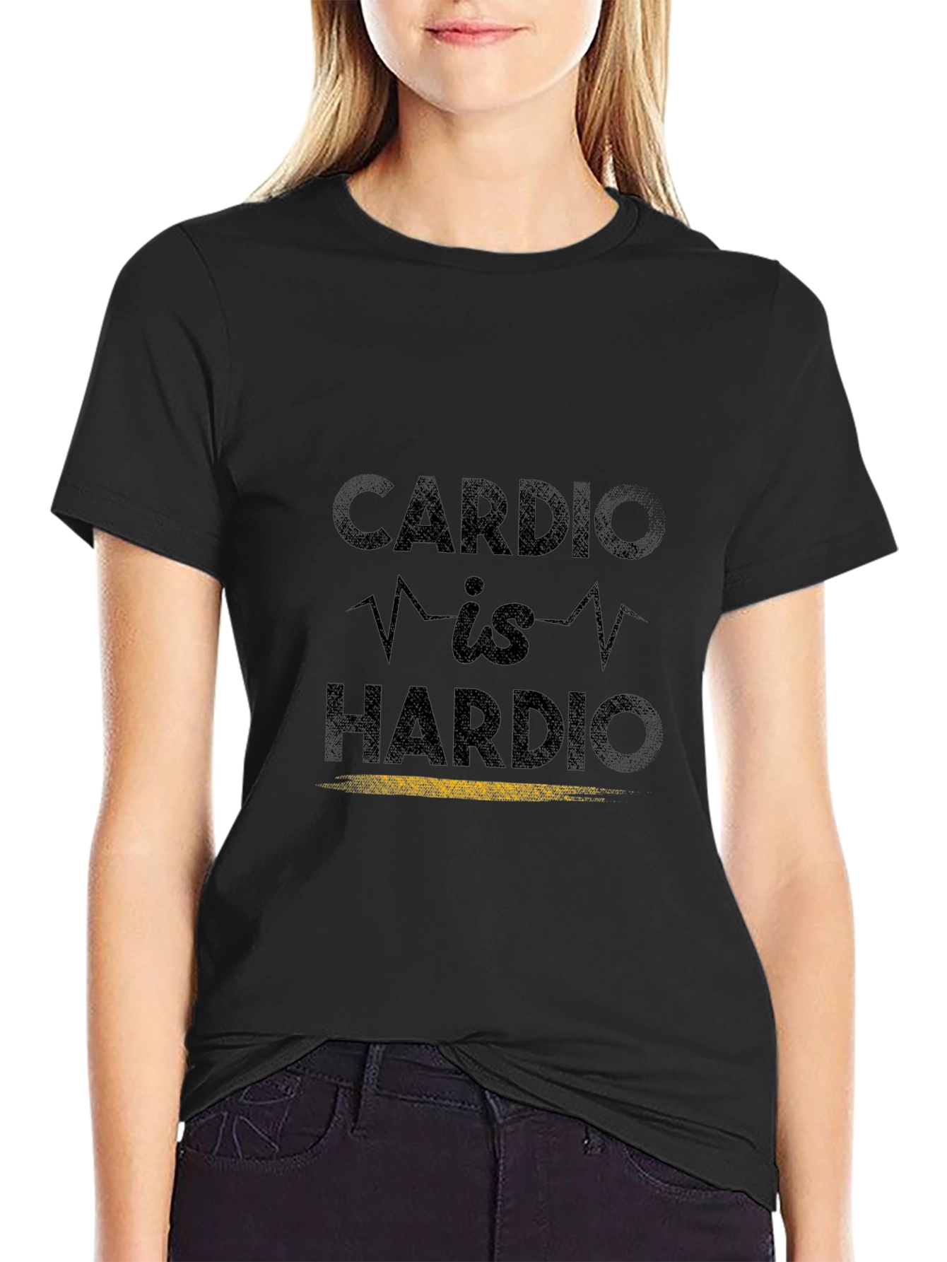 Cardiac is Hardio - Mens Graphic T-Shirt