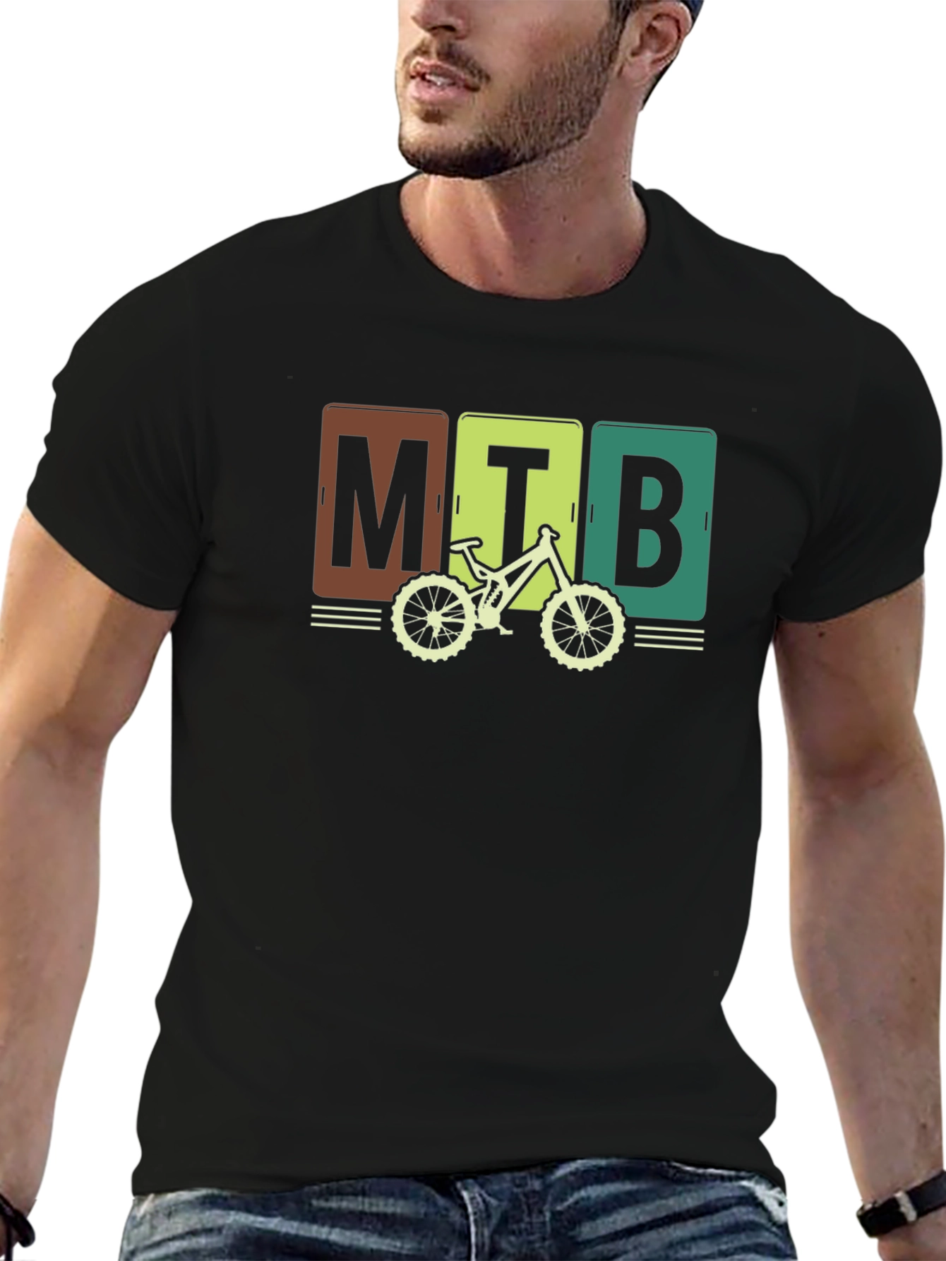 MTB Mountain Bike Graphic Tee