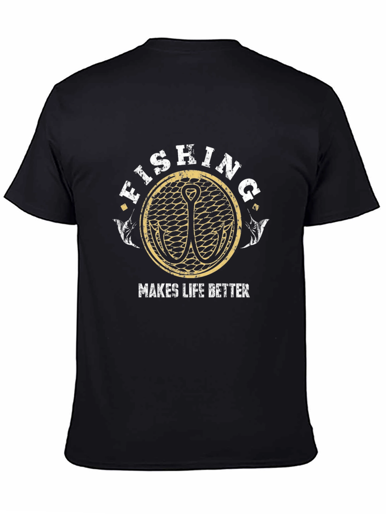 Fishing Makes Life Better Graphic T-Shirt