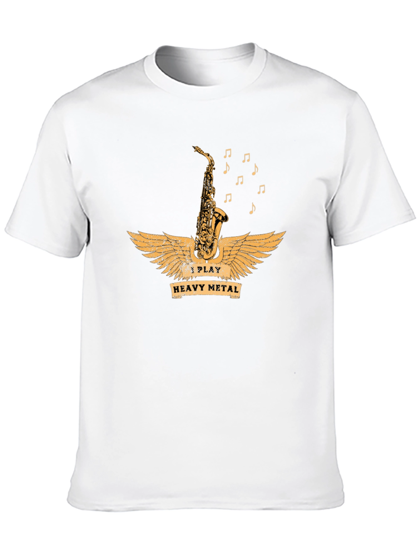 I Play Heavy Metal Saxophone T-Shirt