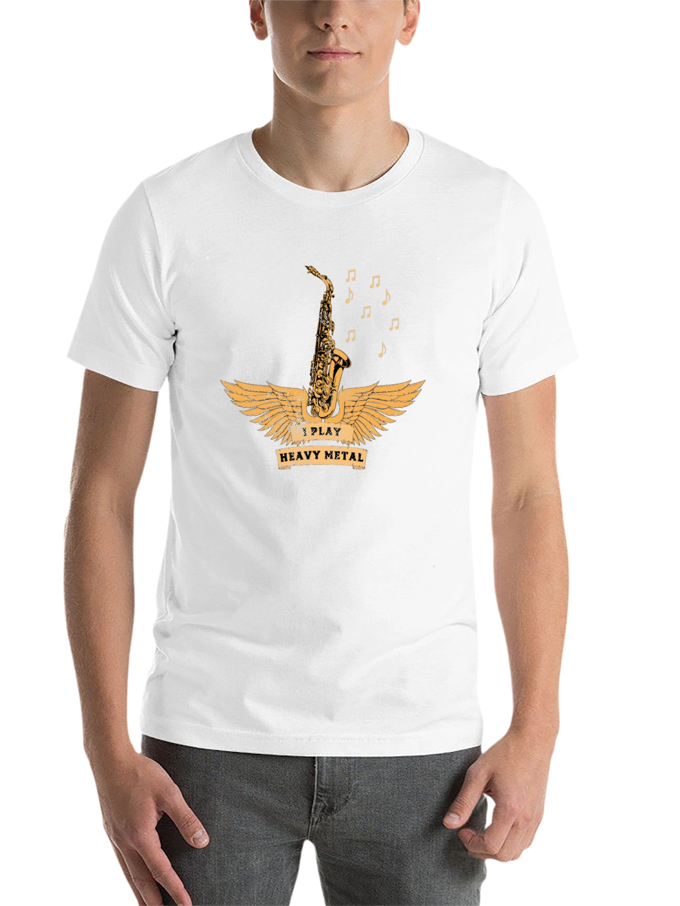 I Play Heavy Metal Saxophone T-Shirt