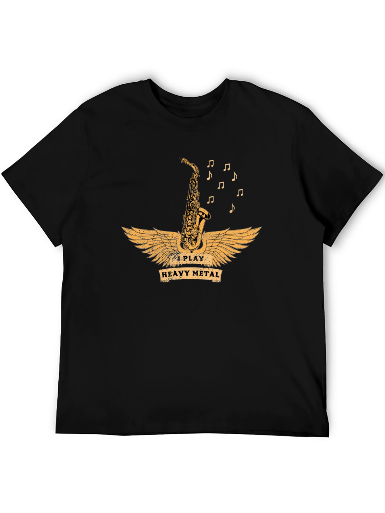 I Play Heavy Metal Saxophone T-Shirt