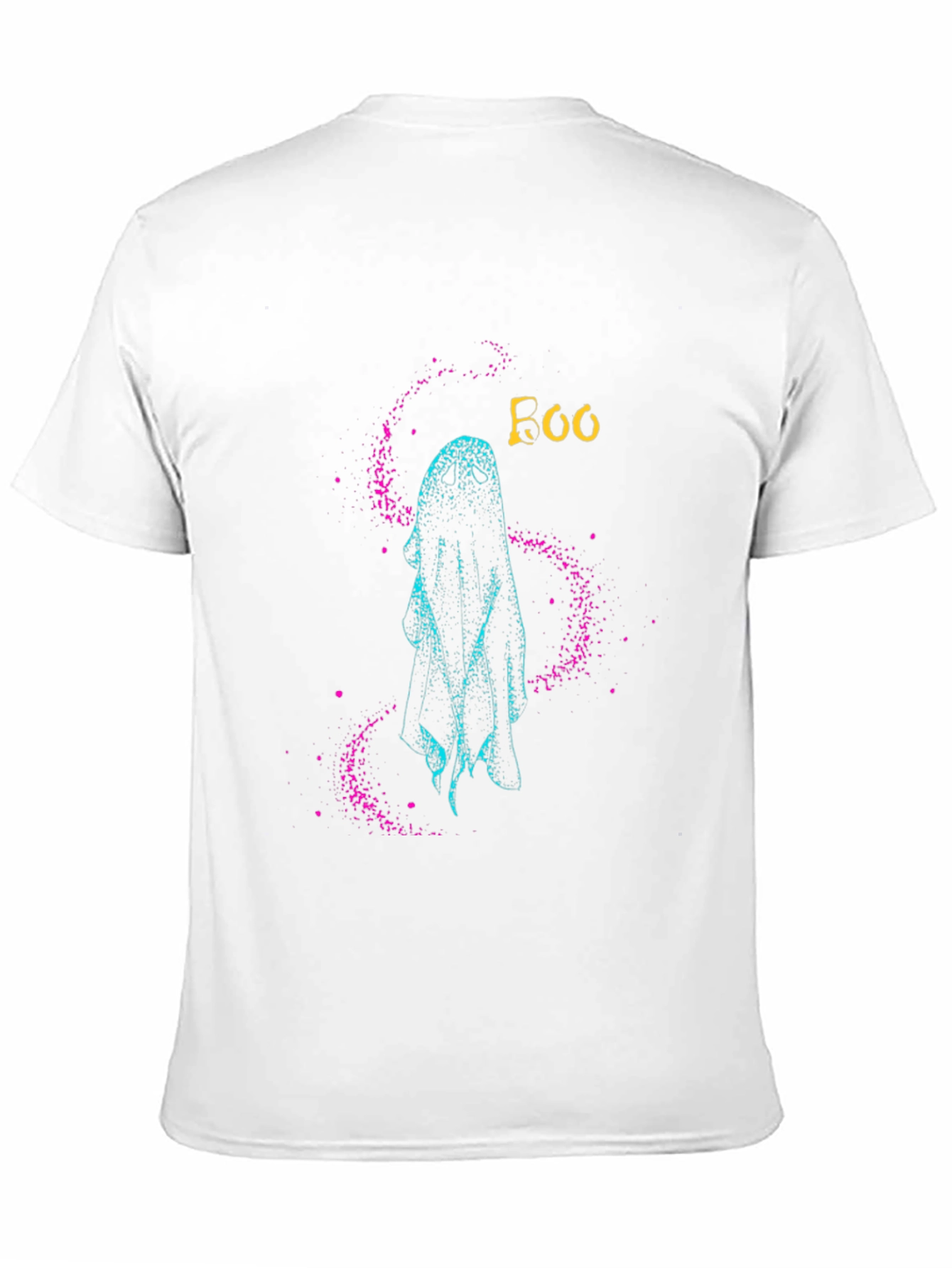 Boo Ghost Graphic T-Shirt - Halloween Fun
