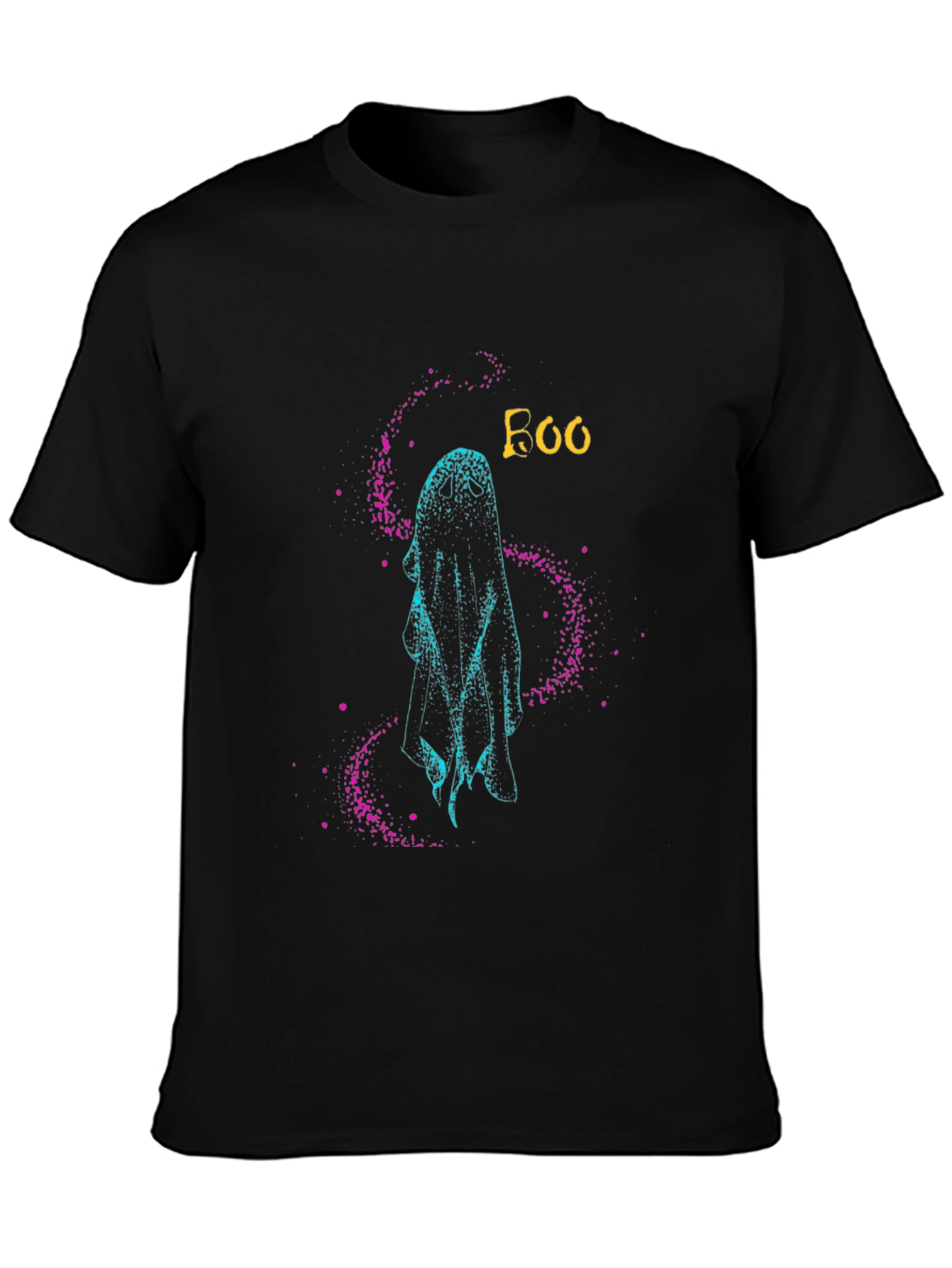 Boo Ghost Graphic T-Shirt - Halloween Fun
