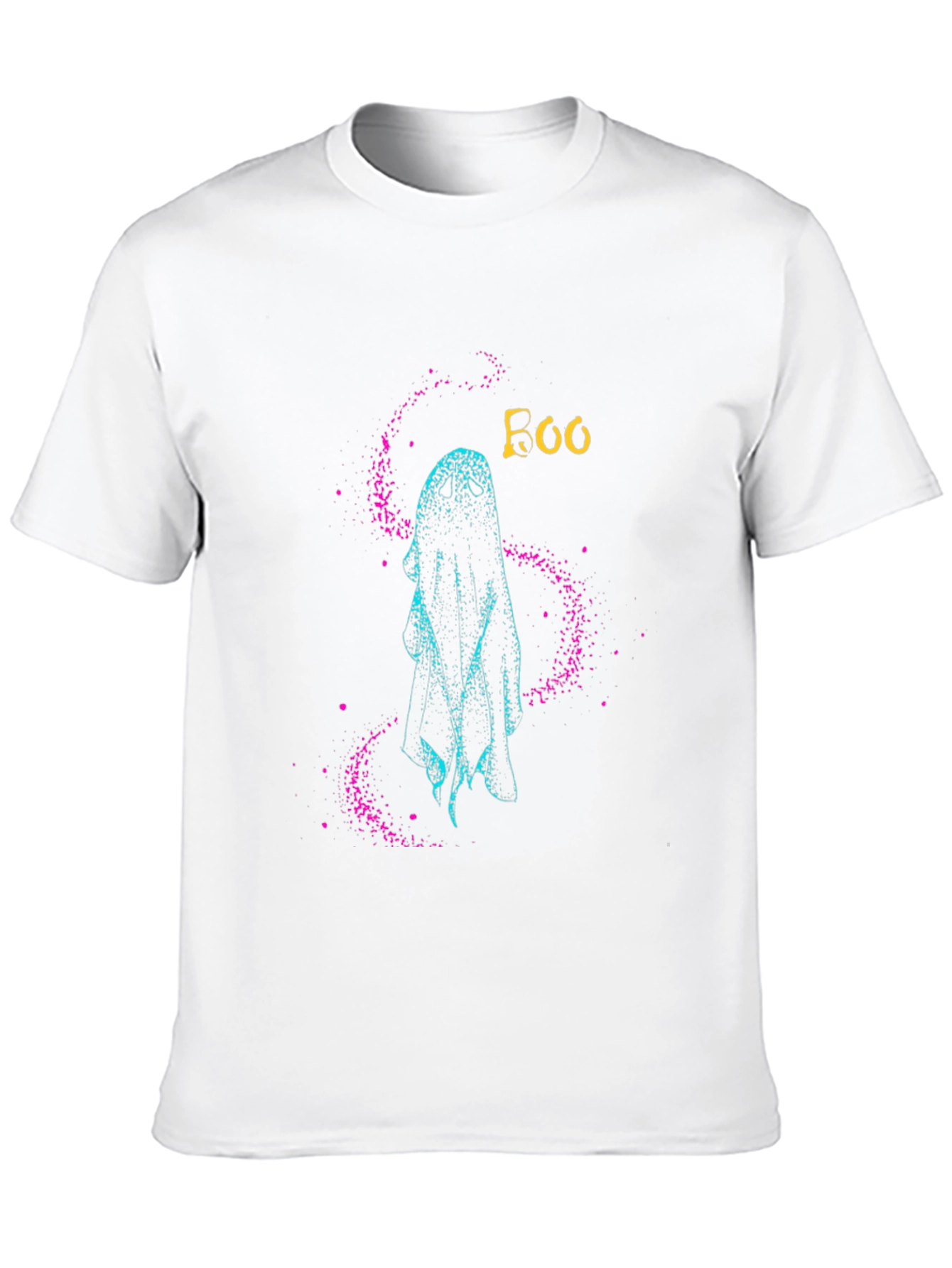 Boo Ghost Graphic T-Shirt - Halloween Fun