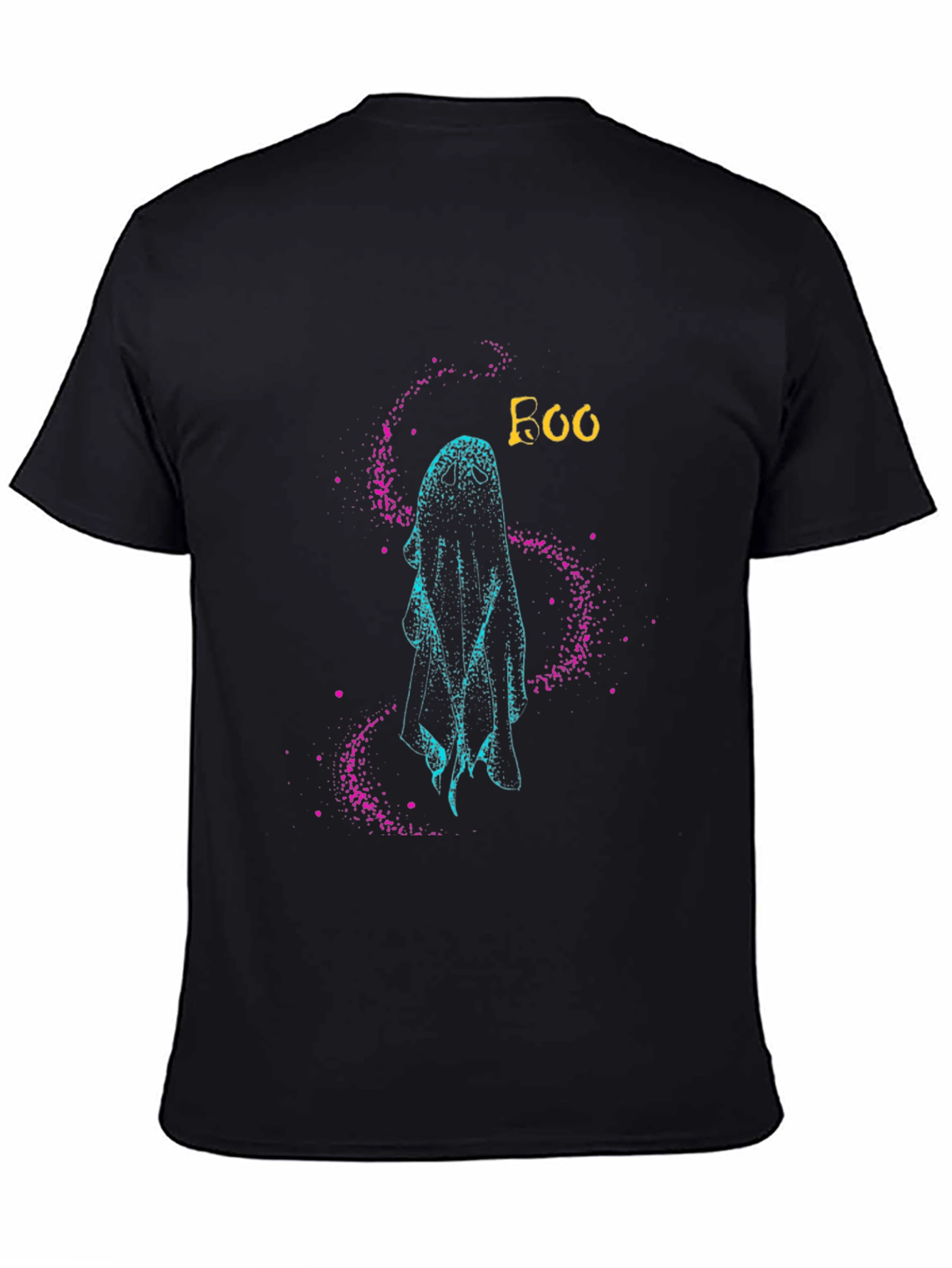 Boo Ghost Graphic T-Shirt - Halloween Fun