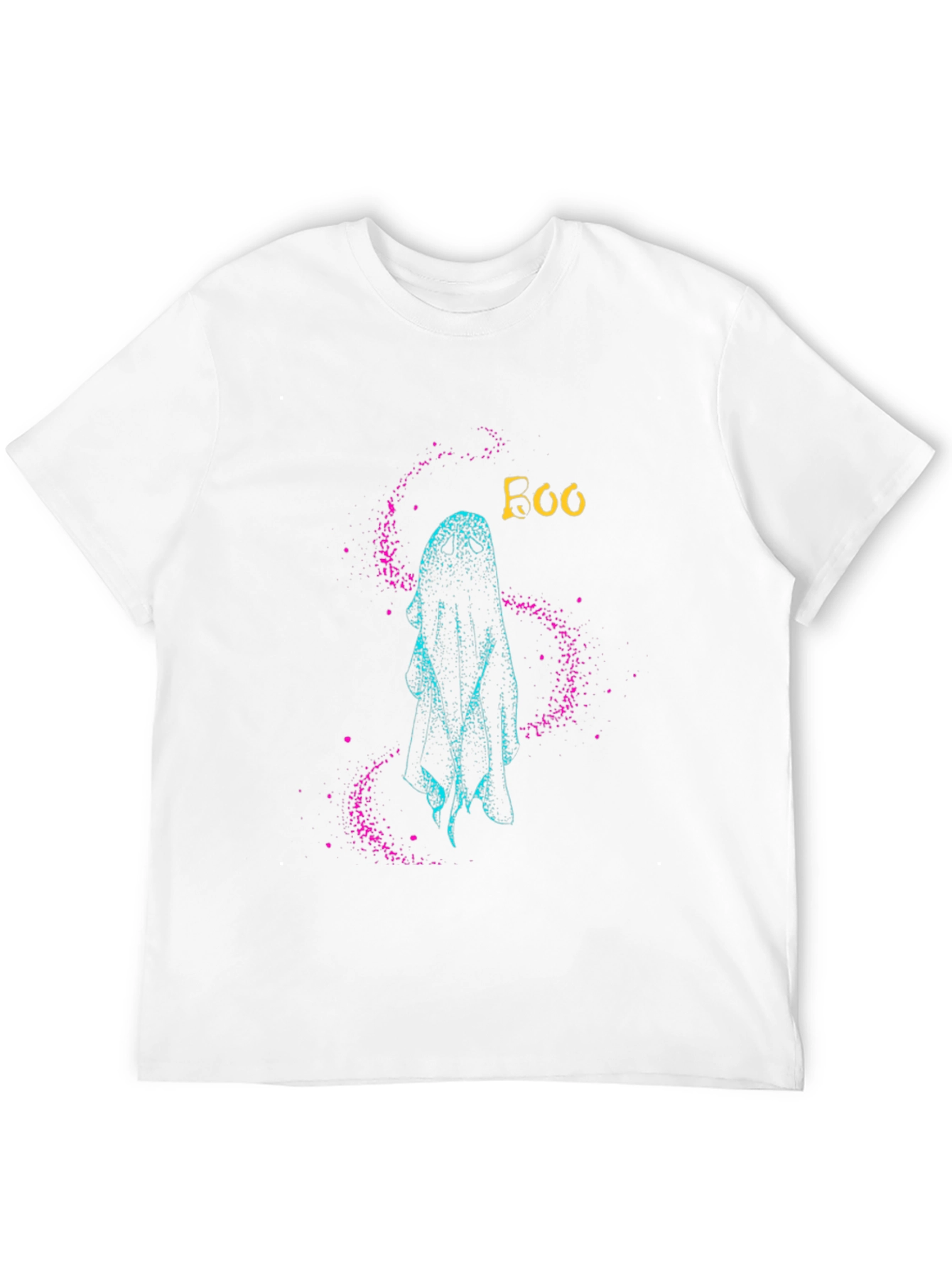 Boo Ghost Graphic T-Shirt - Halloween Fun