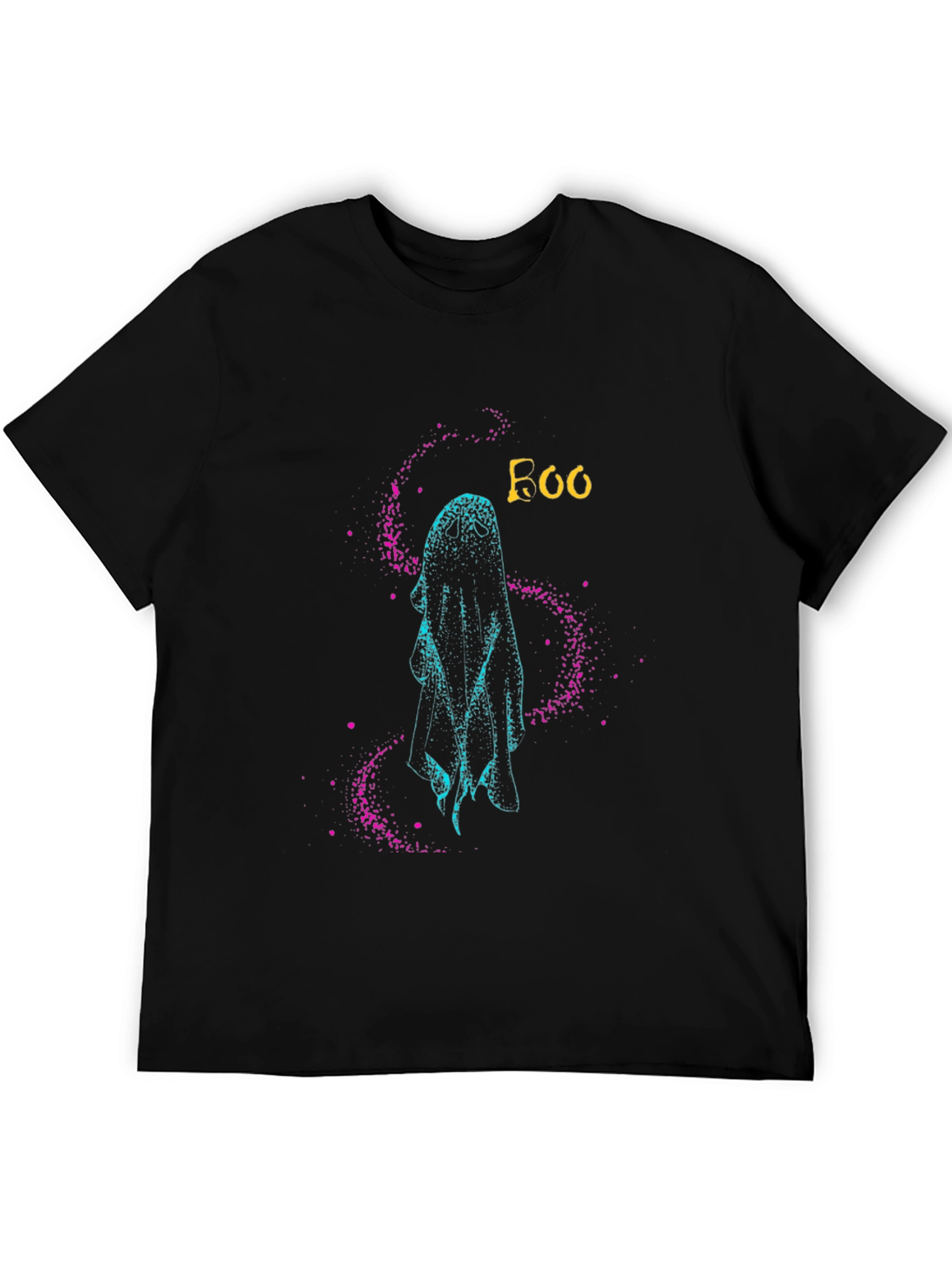 Boo Ghost Graphic T-Shirt - Halloween Fun