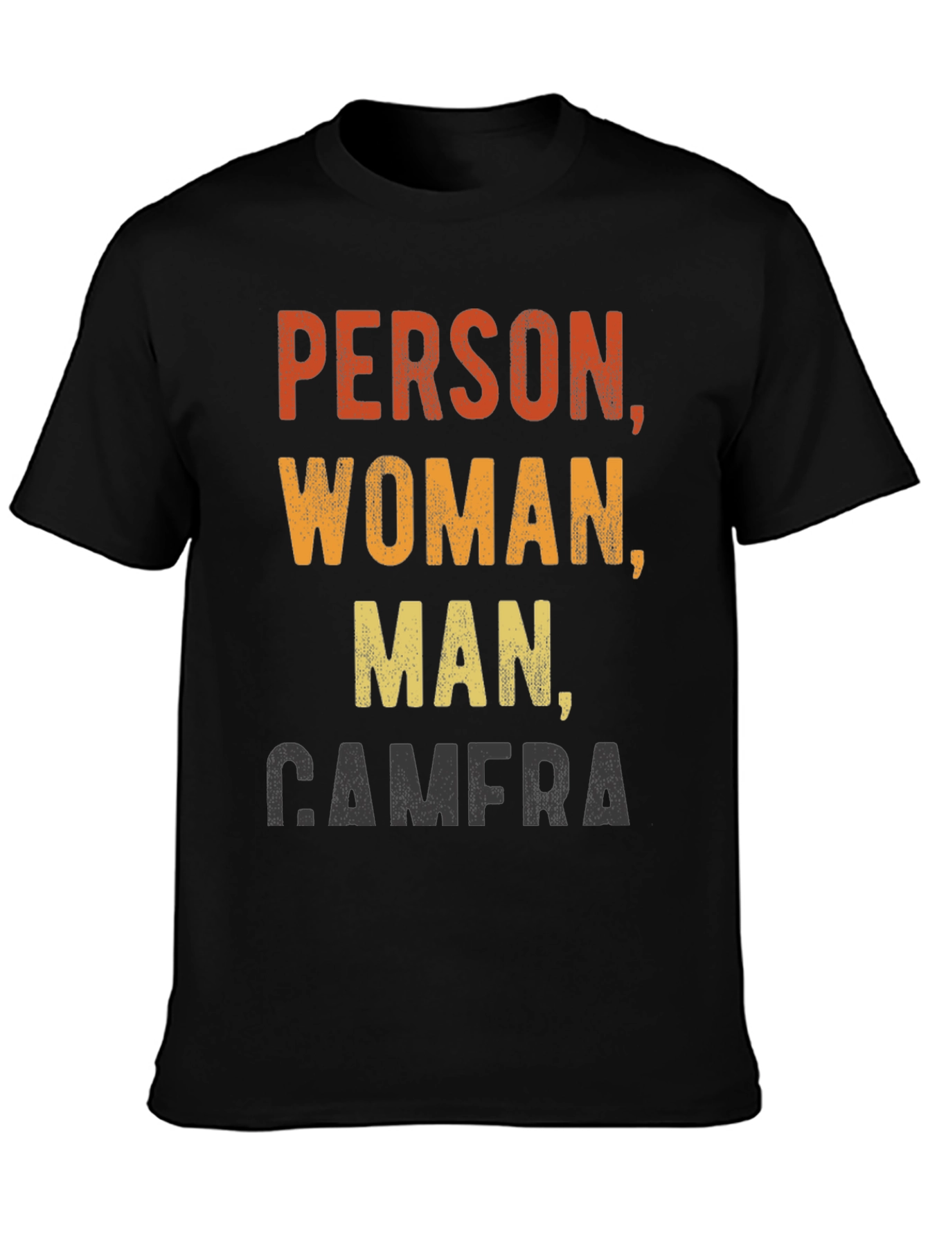 Person Woman Man Camera Funny T-Shirt