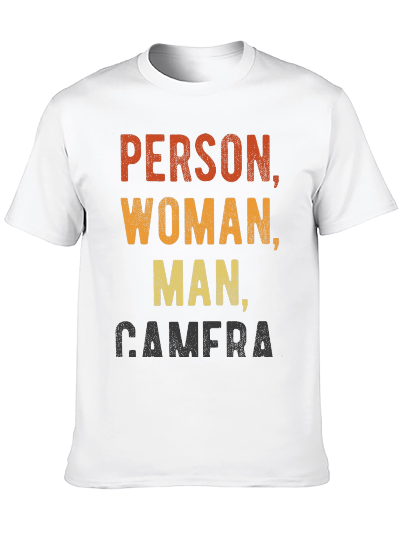 Person Woman Man Camera Funny T-Shirt