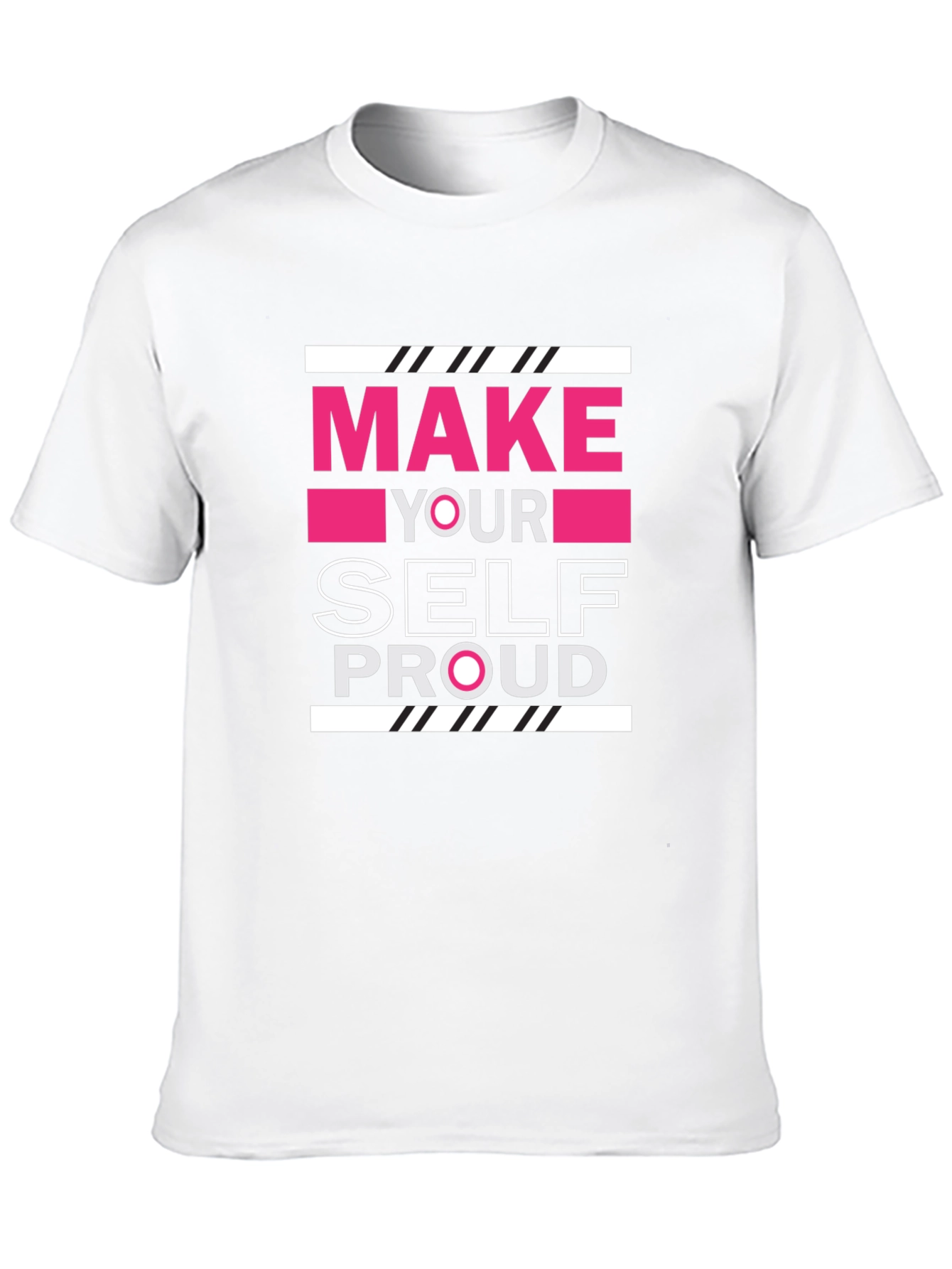 Motivational Graphic Tee - Make Yourself Proud