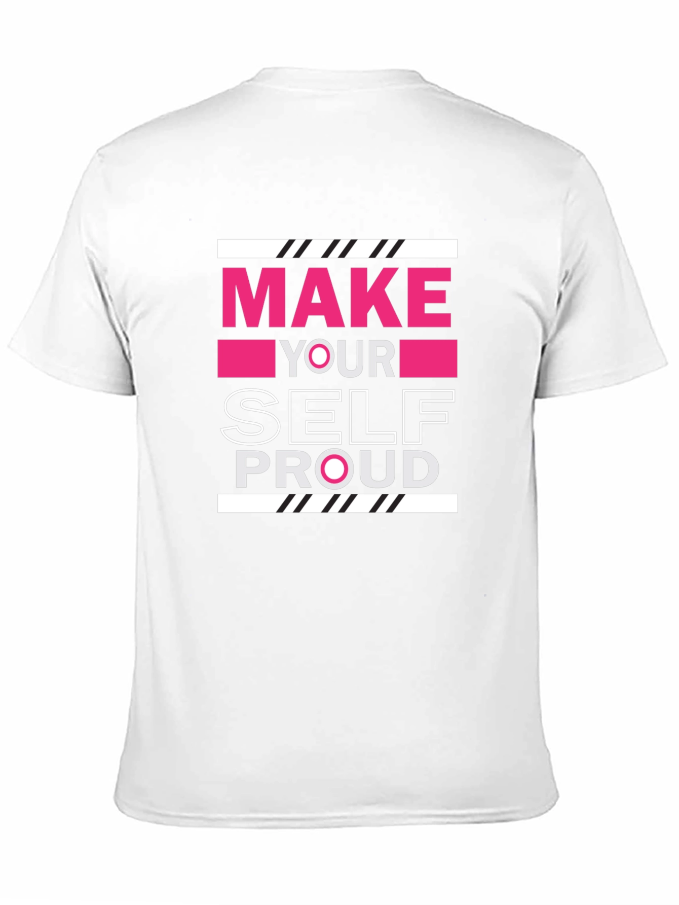 Motivational Graphic Tee - Make Yourself Proud
