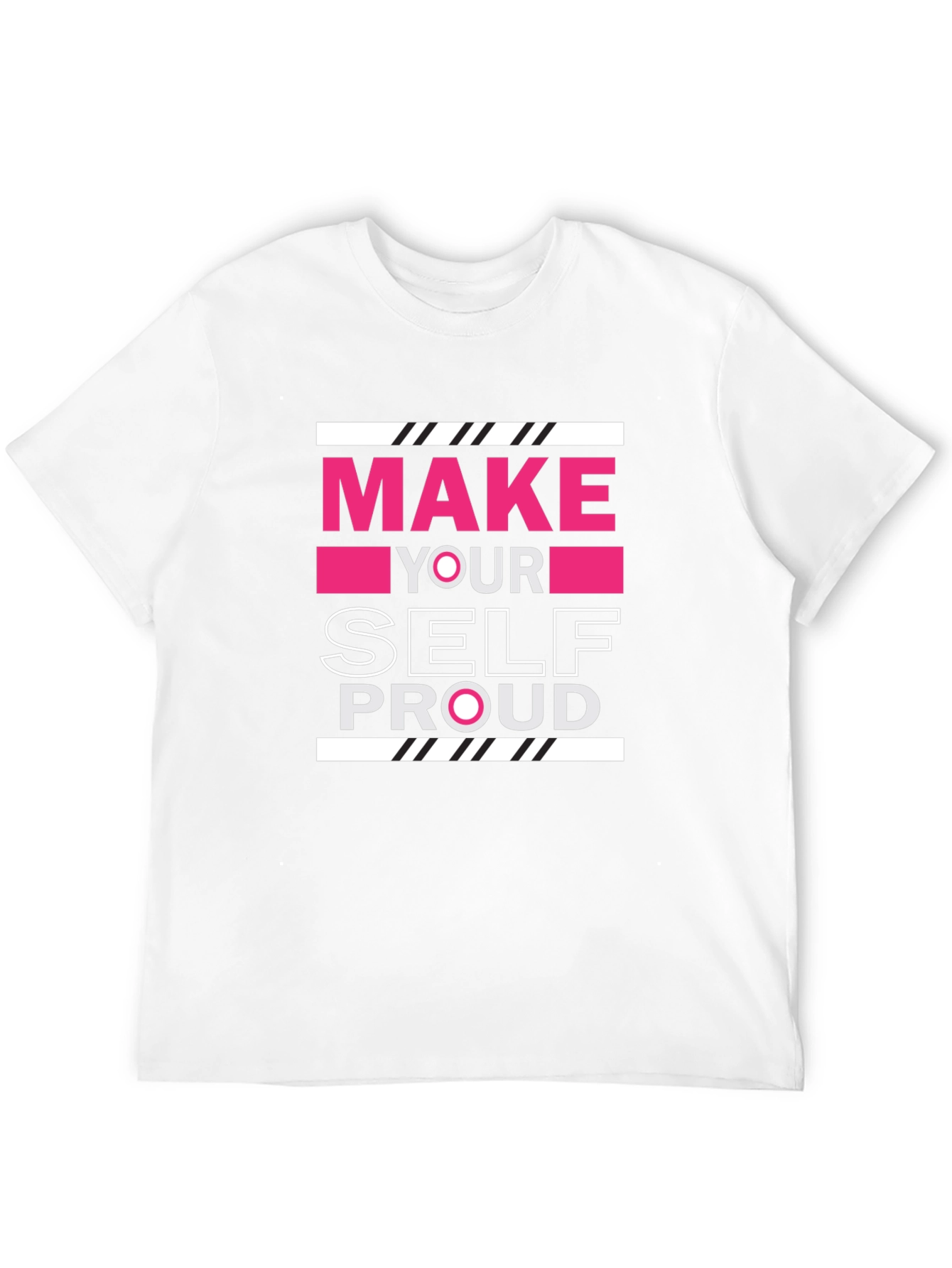 Motivational Graphic Tee - Make Yourself Proud