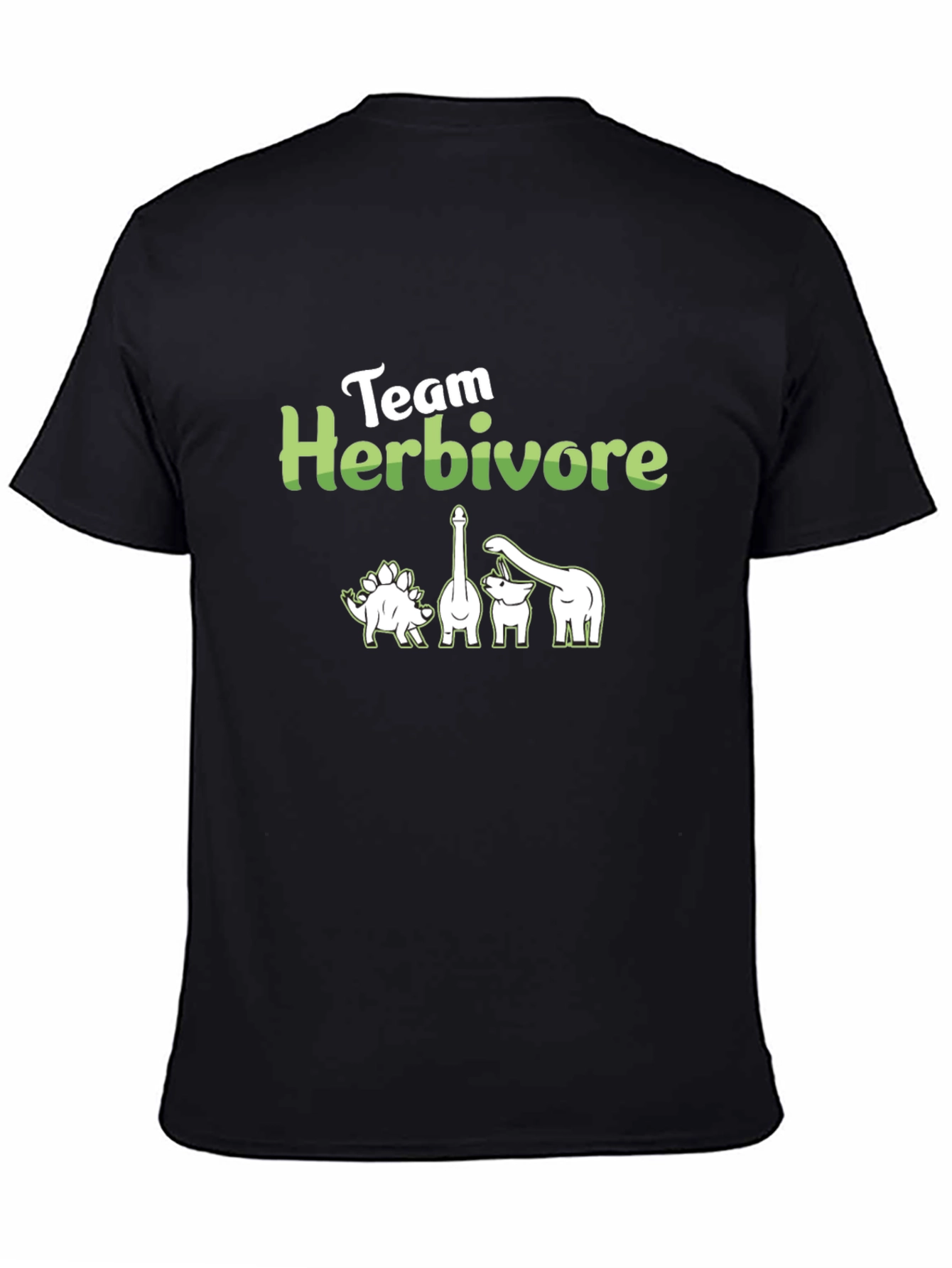 Team Herbivore Dinosaur Graphic T-Shirt