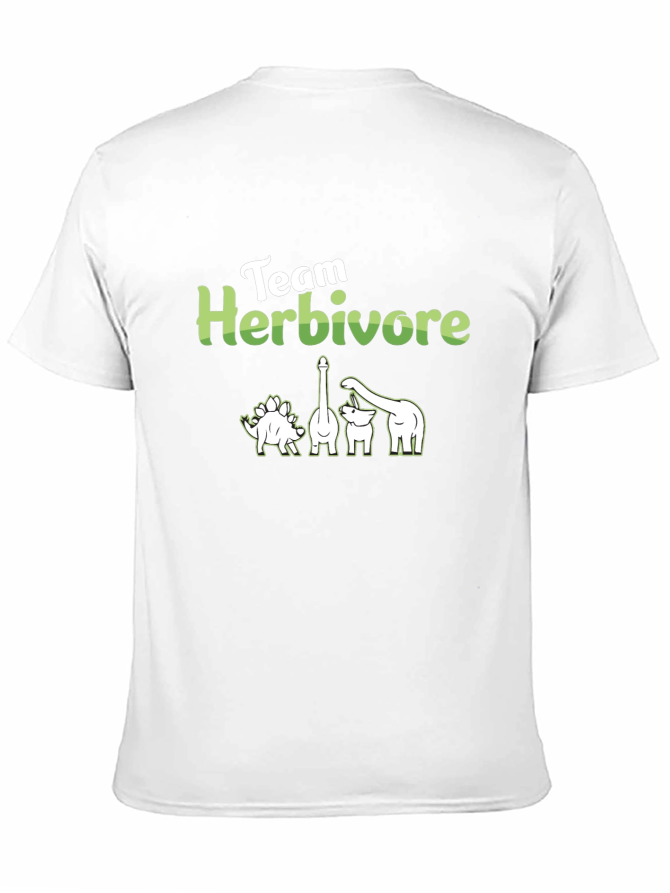 Team Herbivore Dinosaur Graphic T-Shirt