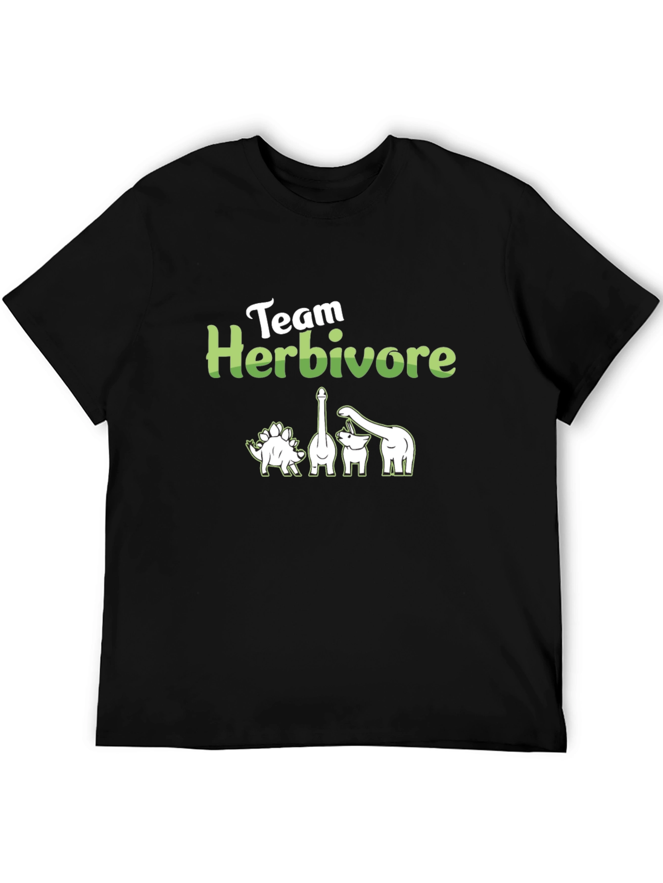 Team Herbivore Dinosaur Graphic T-Shirt