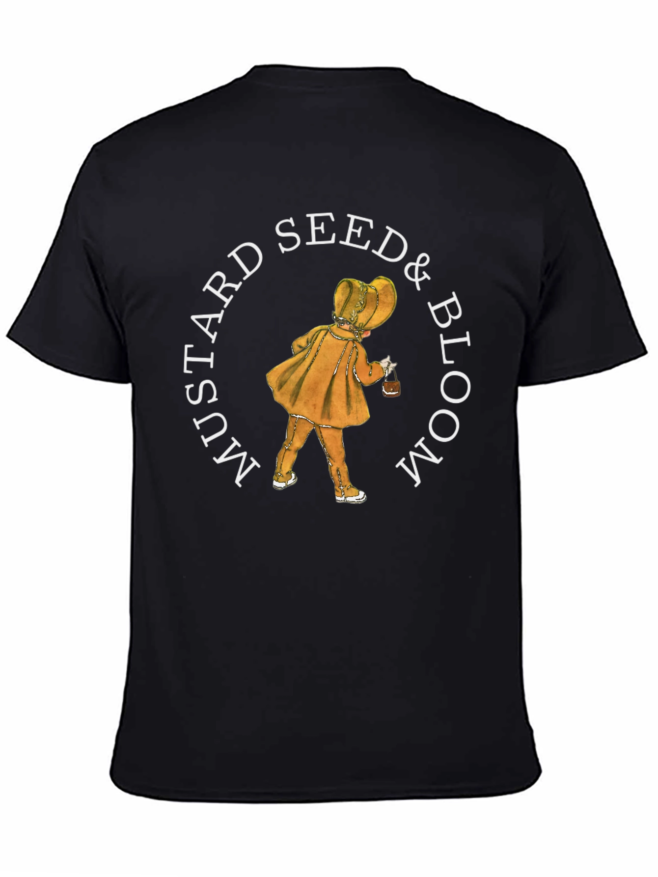 Mustard Seed & Bloom T-Shirt - Unique Graphic Tee