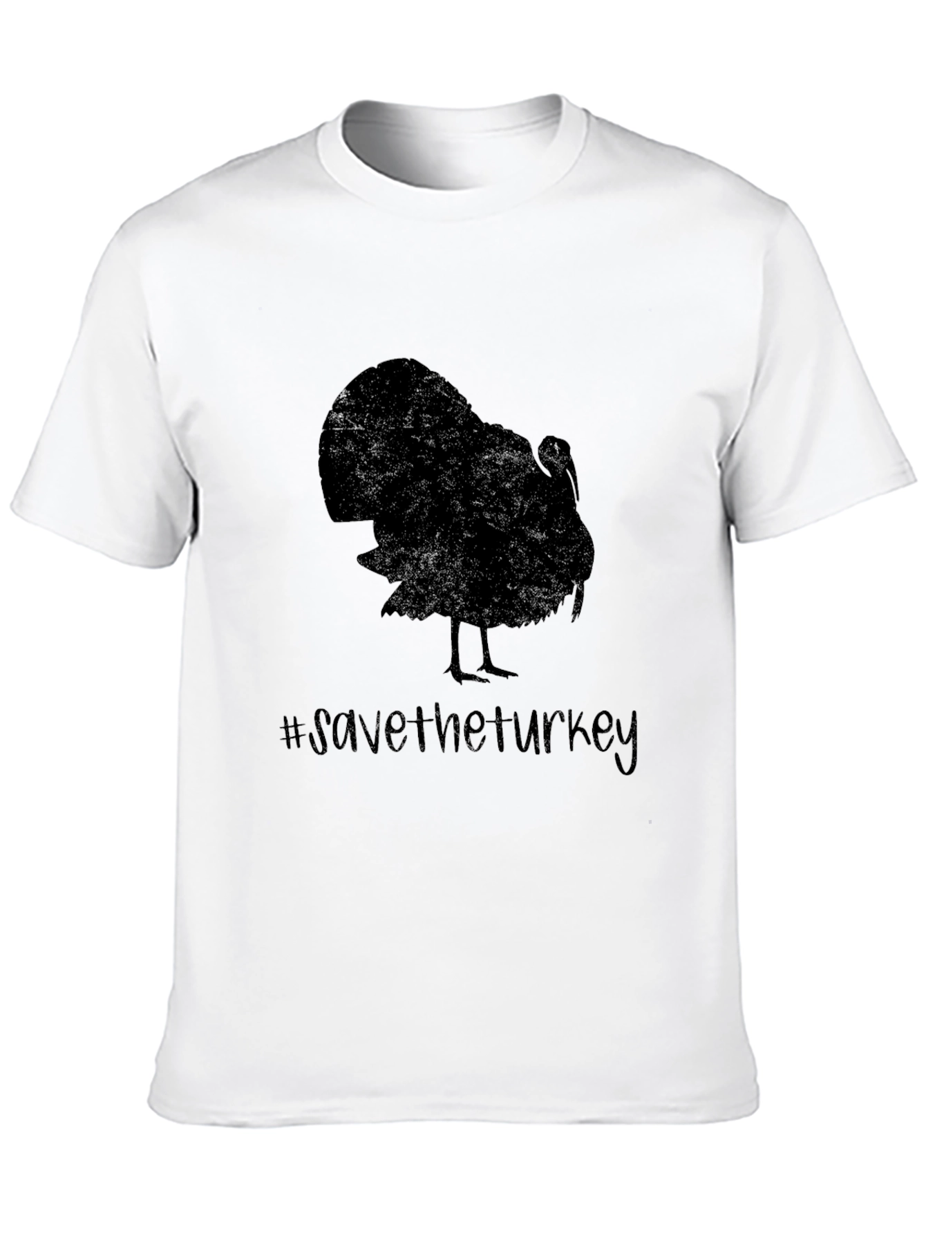 Save the Turkey T-Shirt - Black