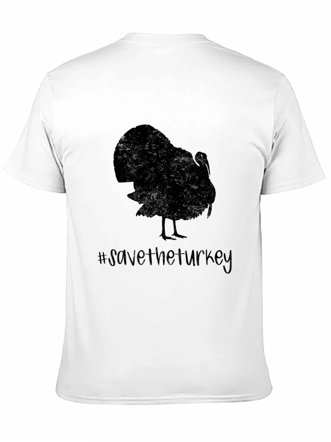 Save the Turkey T-Shirt - Black