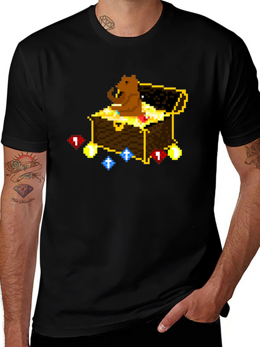 Pixel Art Treasure Chest T-Shirt