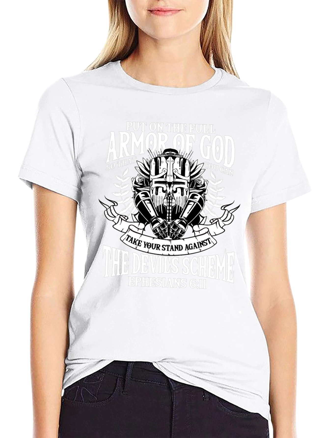 Armor of God Graphic Tee - Ephesians 6:11
