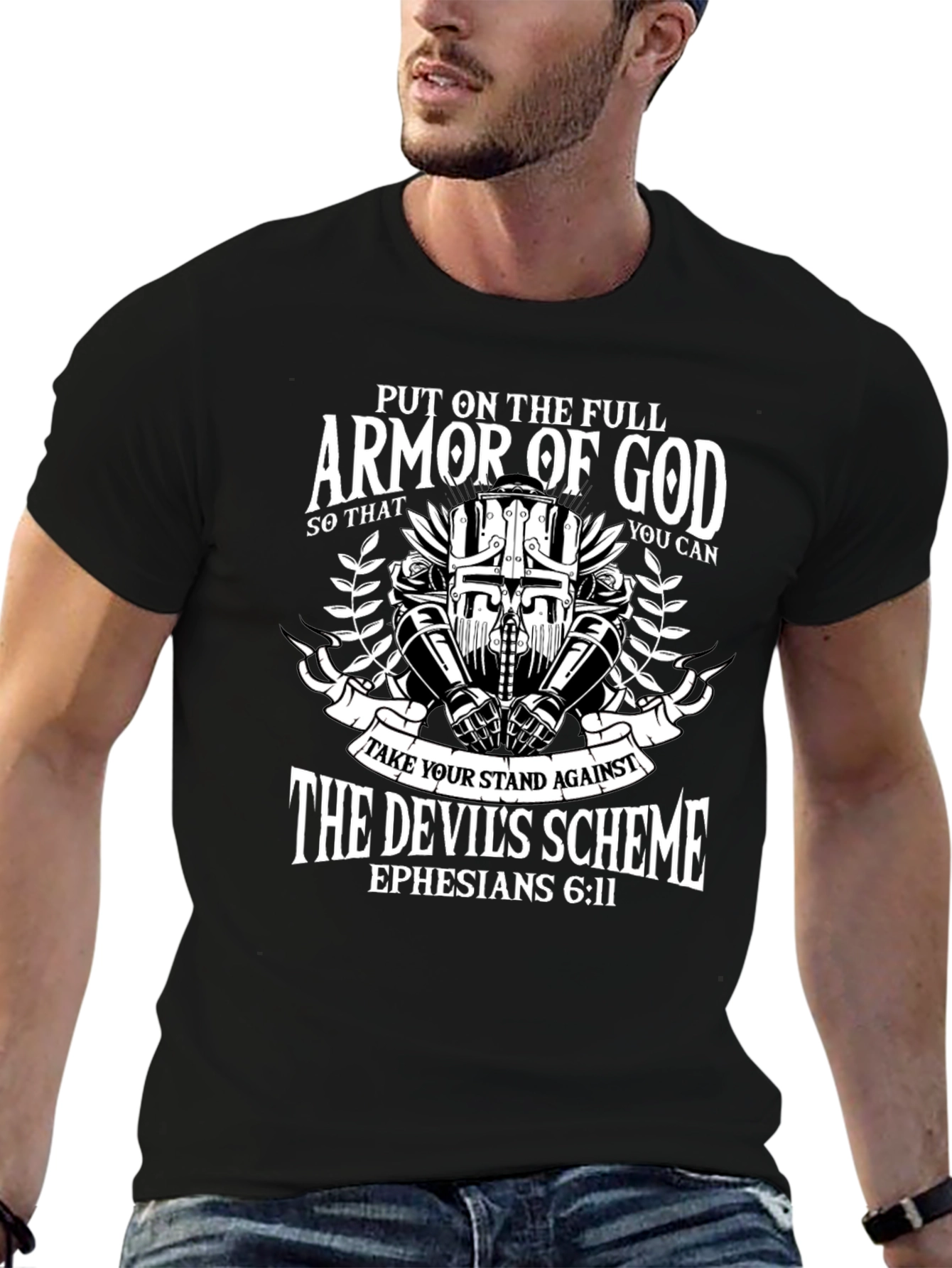 Armor of God Graphic Tee - Ephesians 6:11