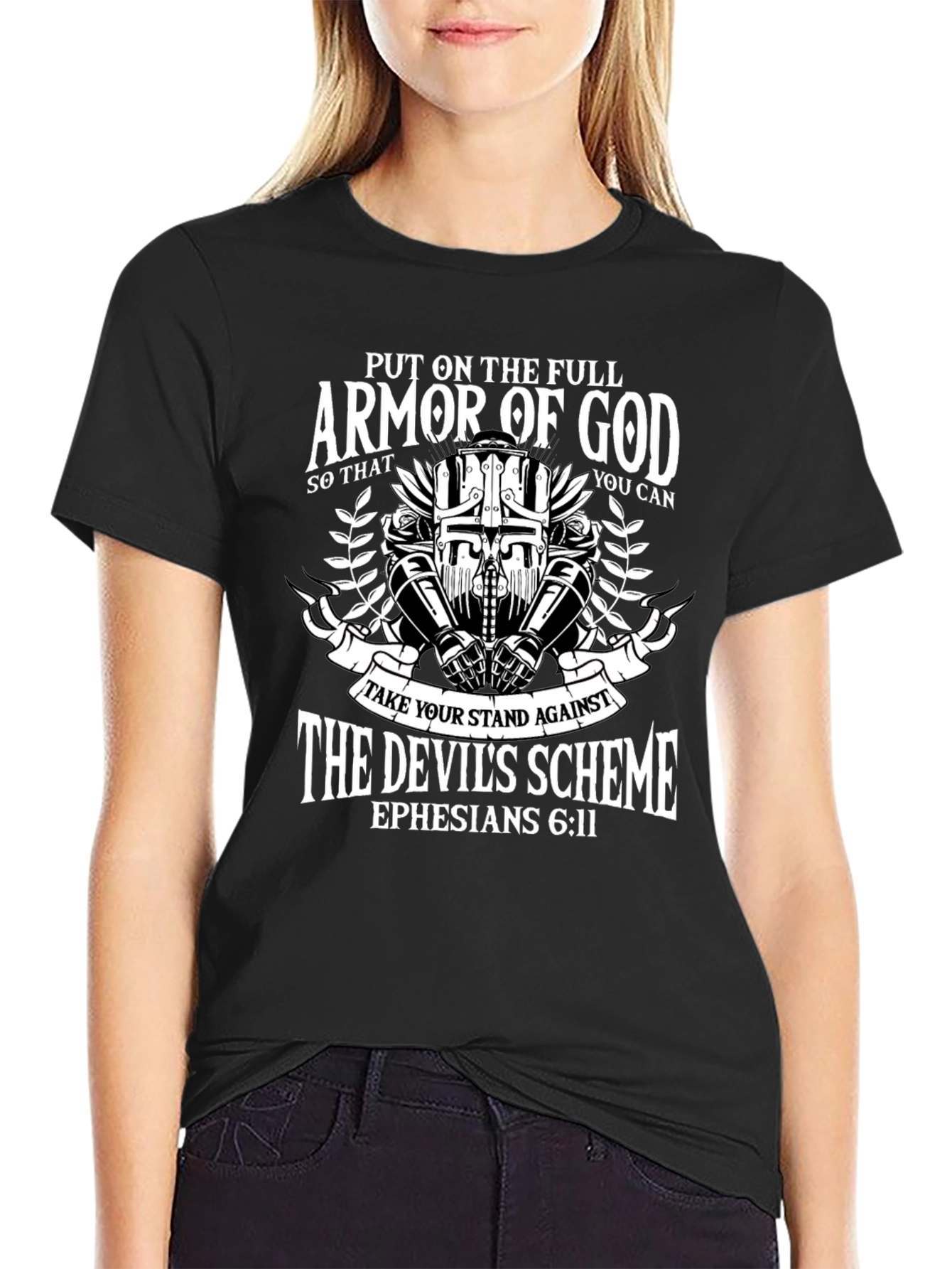 Armor of God Graphic Tee - Ephesians 6:11
