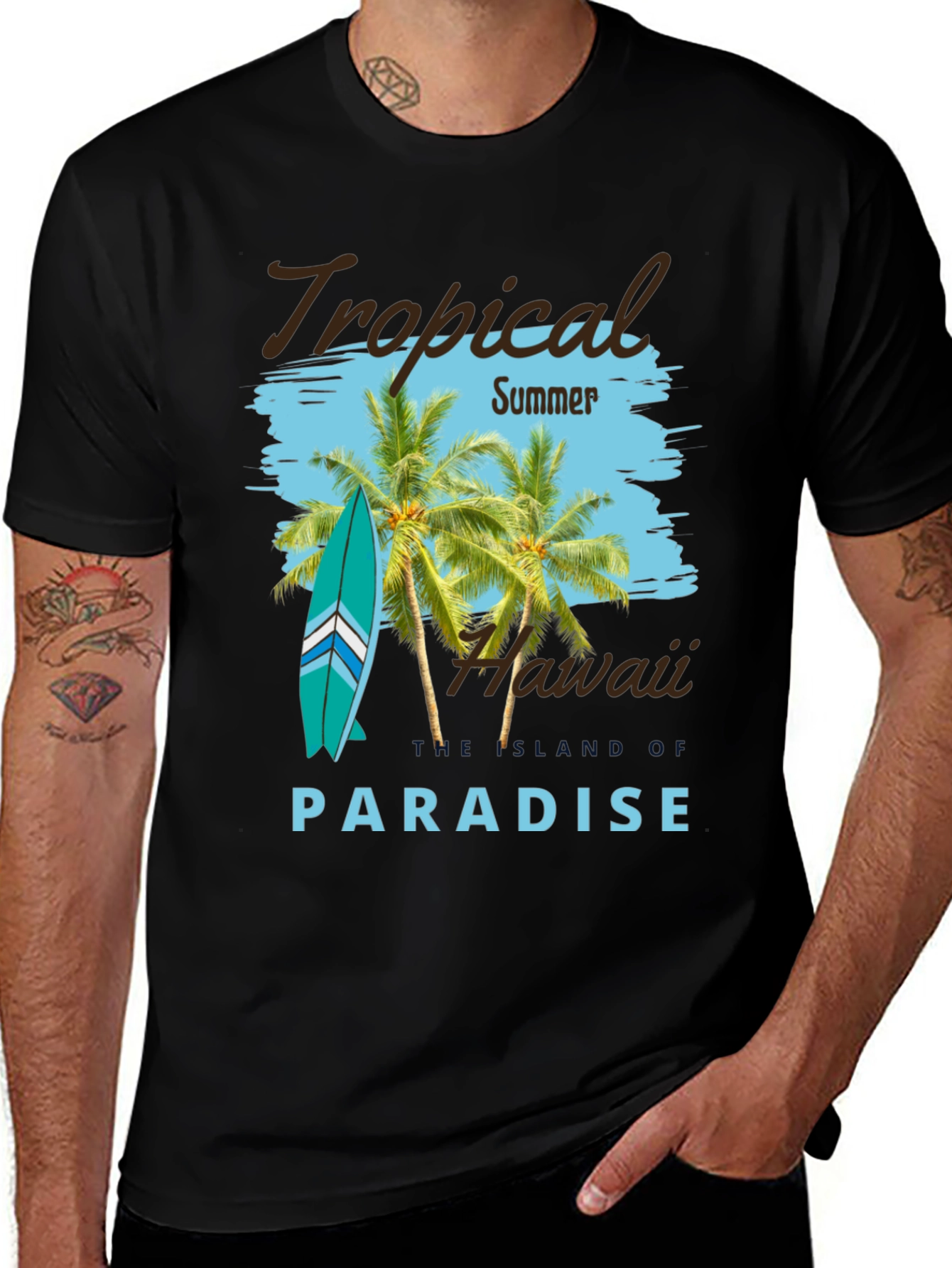 Tropical Summer Paradise T-Shirt