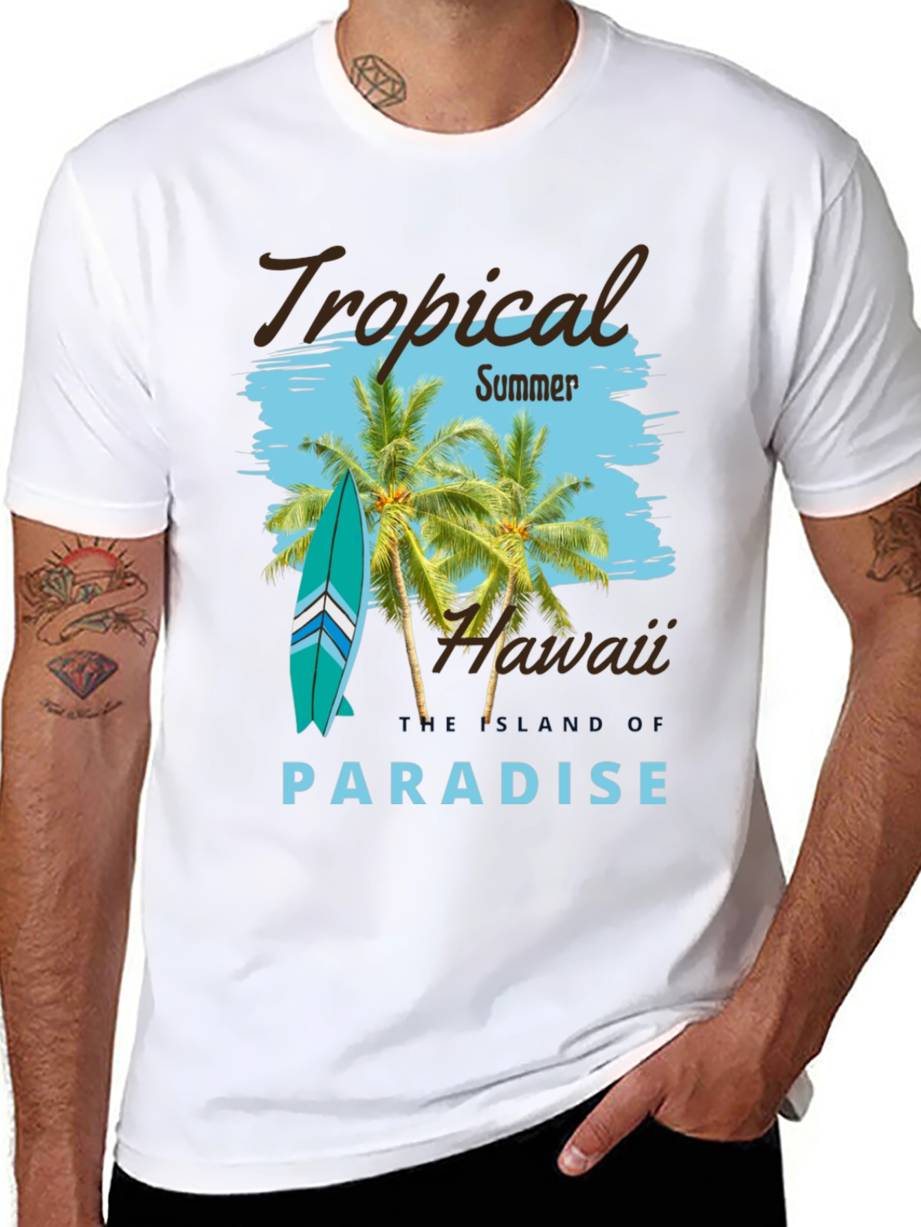 Tropical Summer Paradise T-Shirt