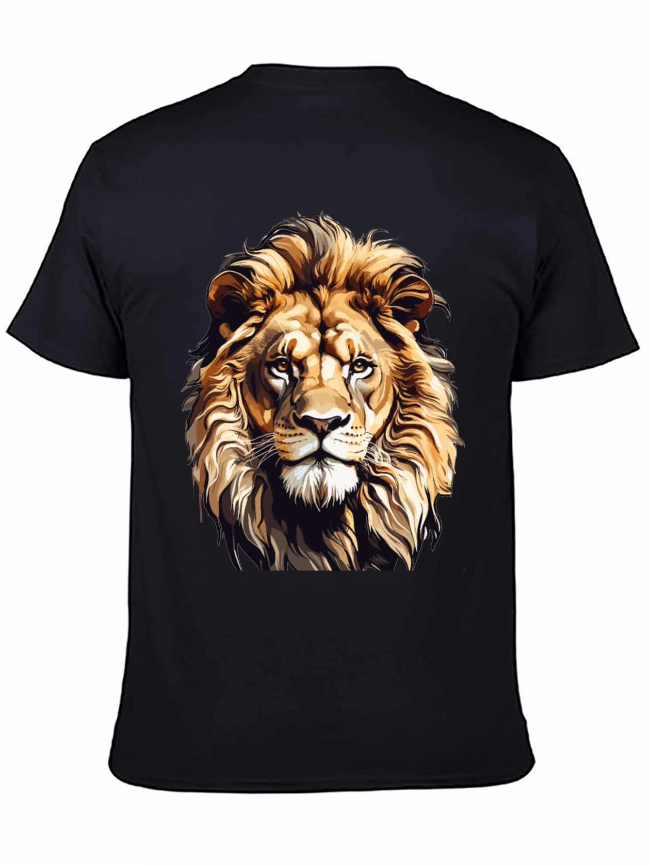 Lion Graphic T-Shirt - Fierce Style
