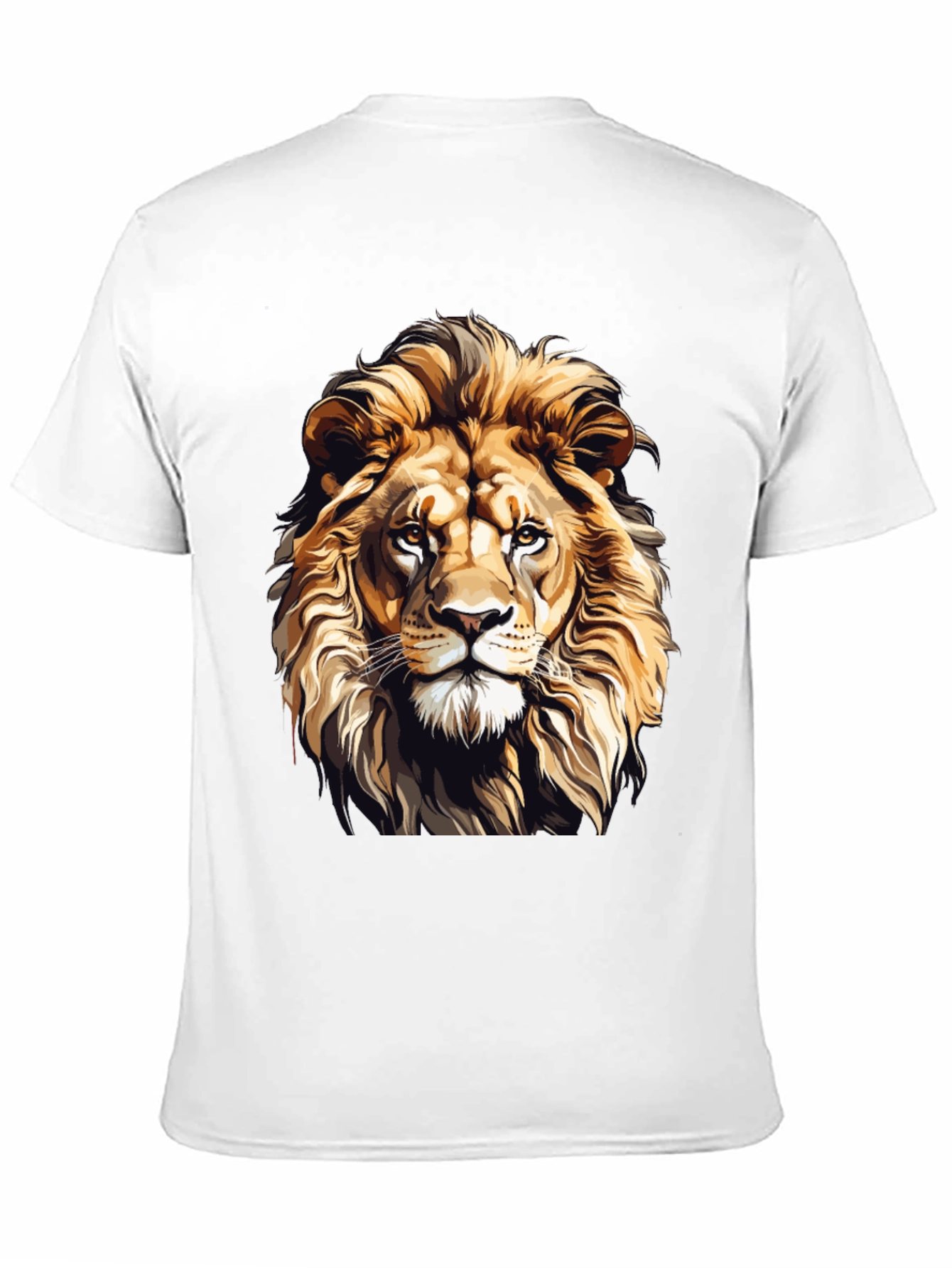 Lion Graphic T-Shirt - Fierce Style