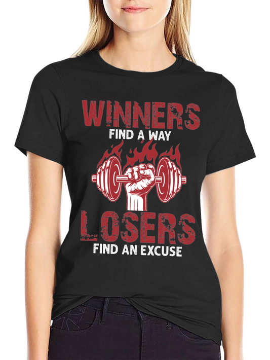 Winners Find A Way Graphic T-Shirt
