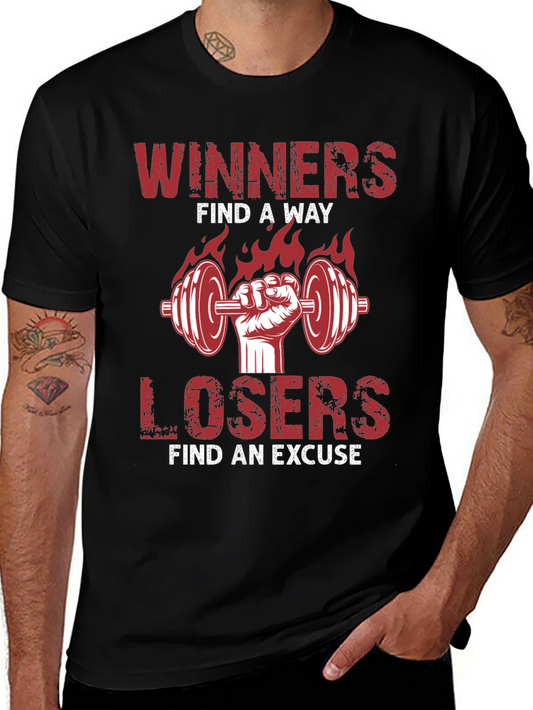 Winners Find A Way Graphic T-Shirt