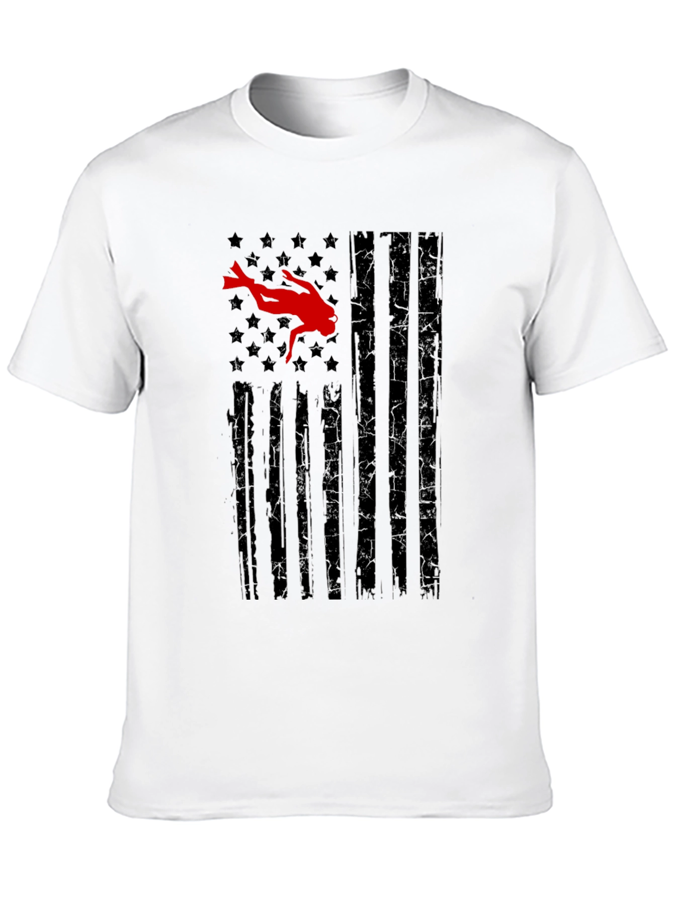 Diver Flag Graphic Tee