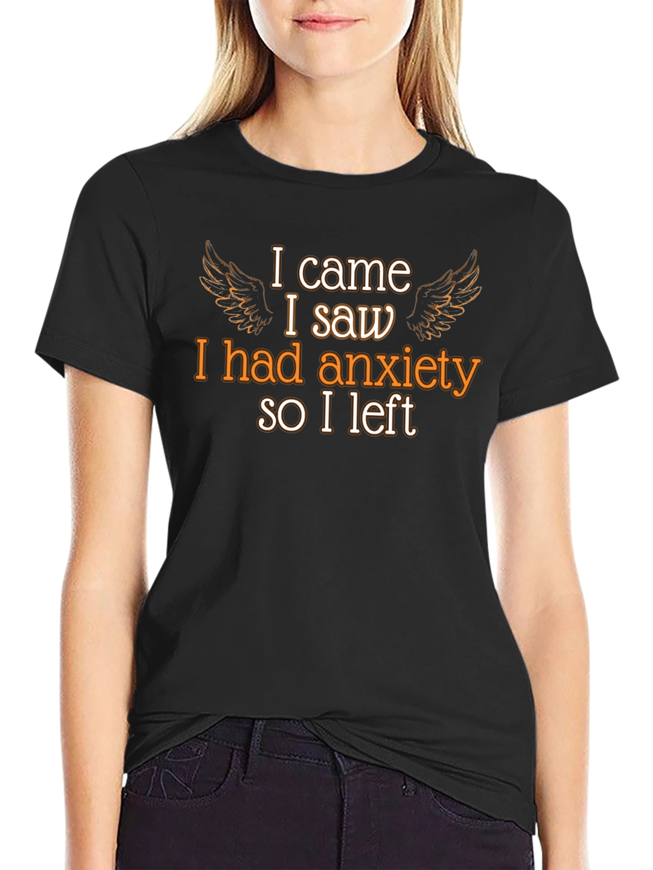 Anxiety T-Shirt - Humorous Graphic Tee