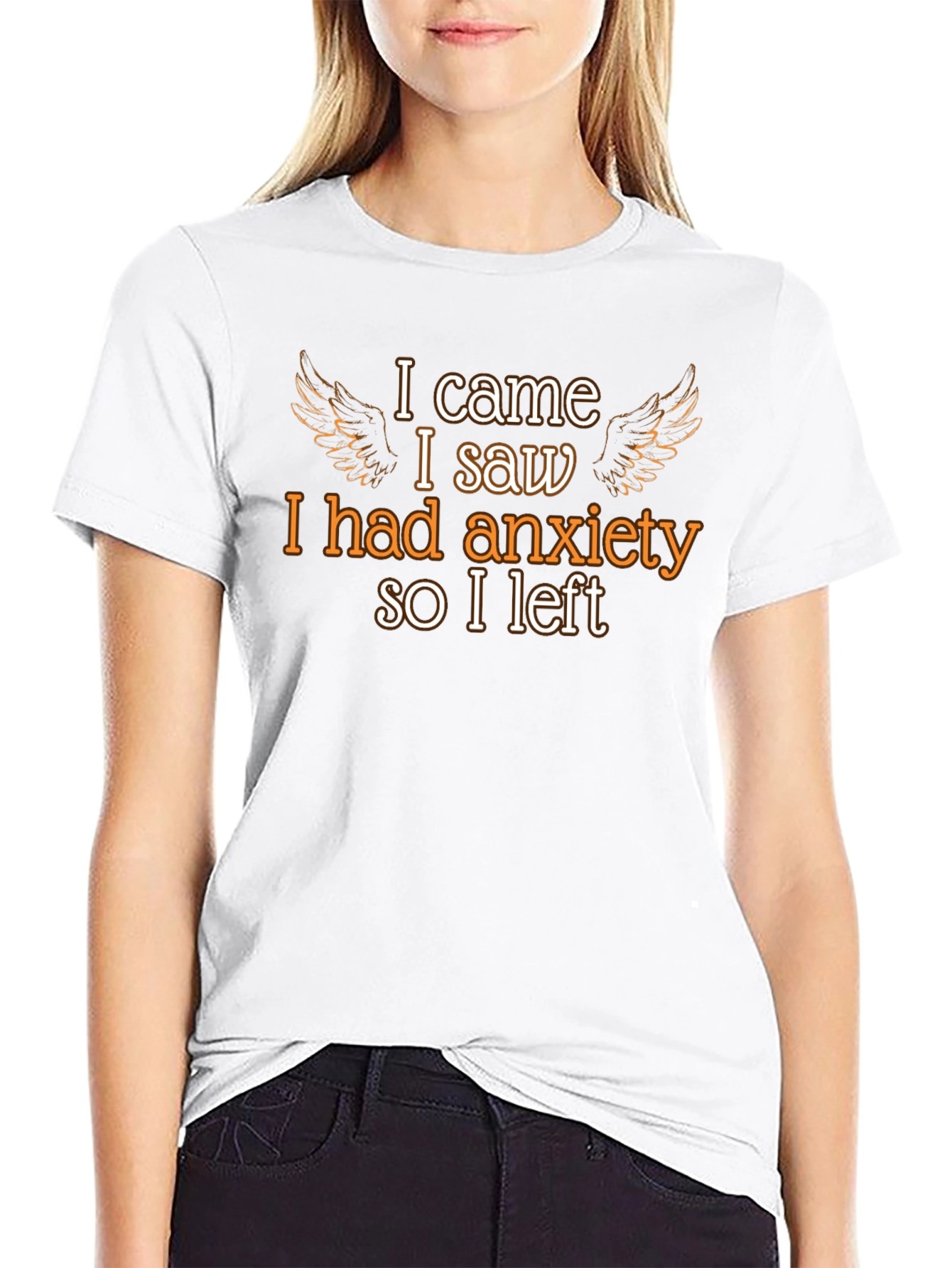 Anxiety T-Shirt - Humorous Graphic Tee
