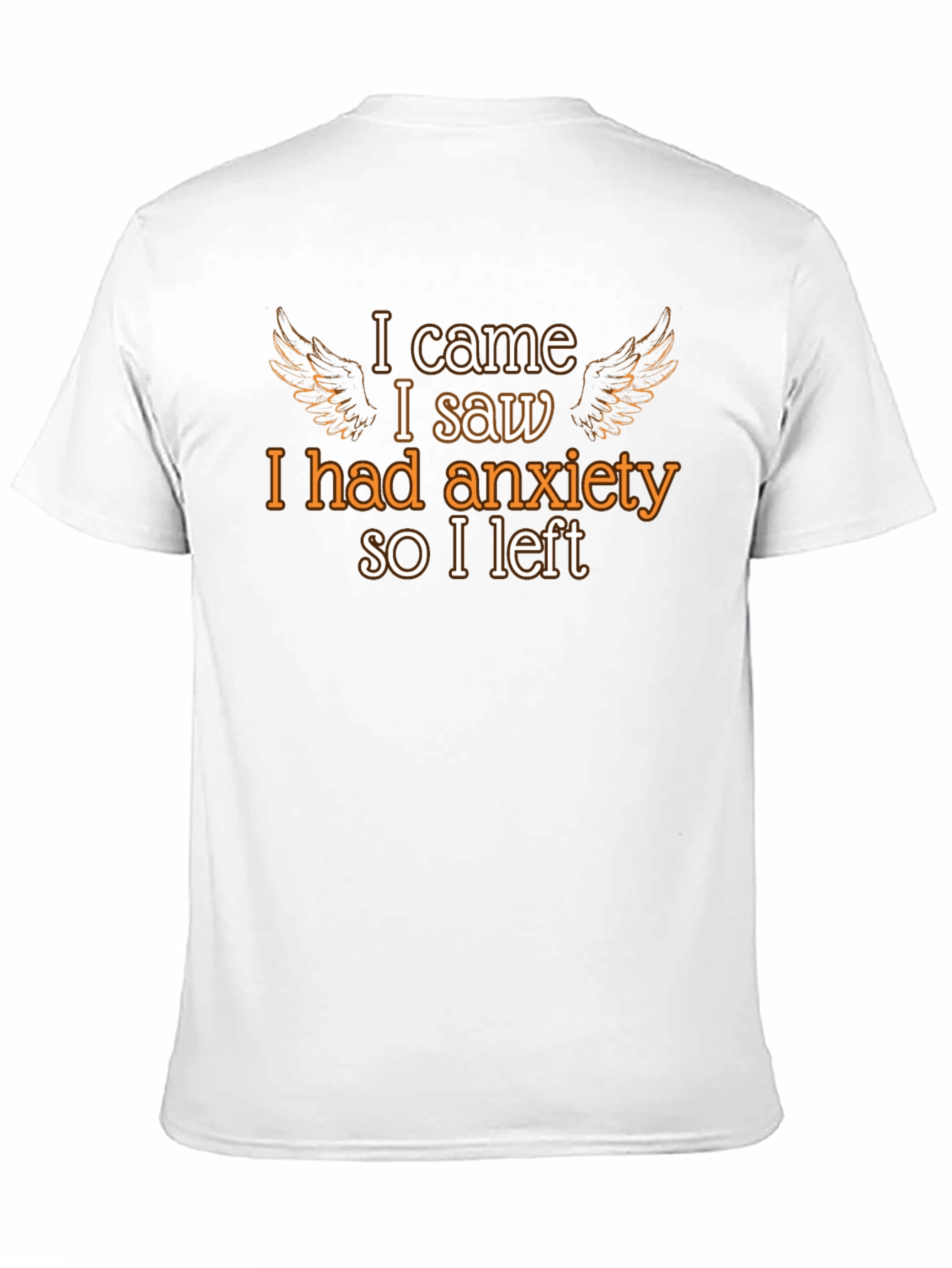 Anxiety T-Shirt - Humorous Graphic Tee
