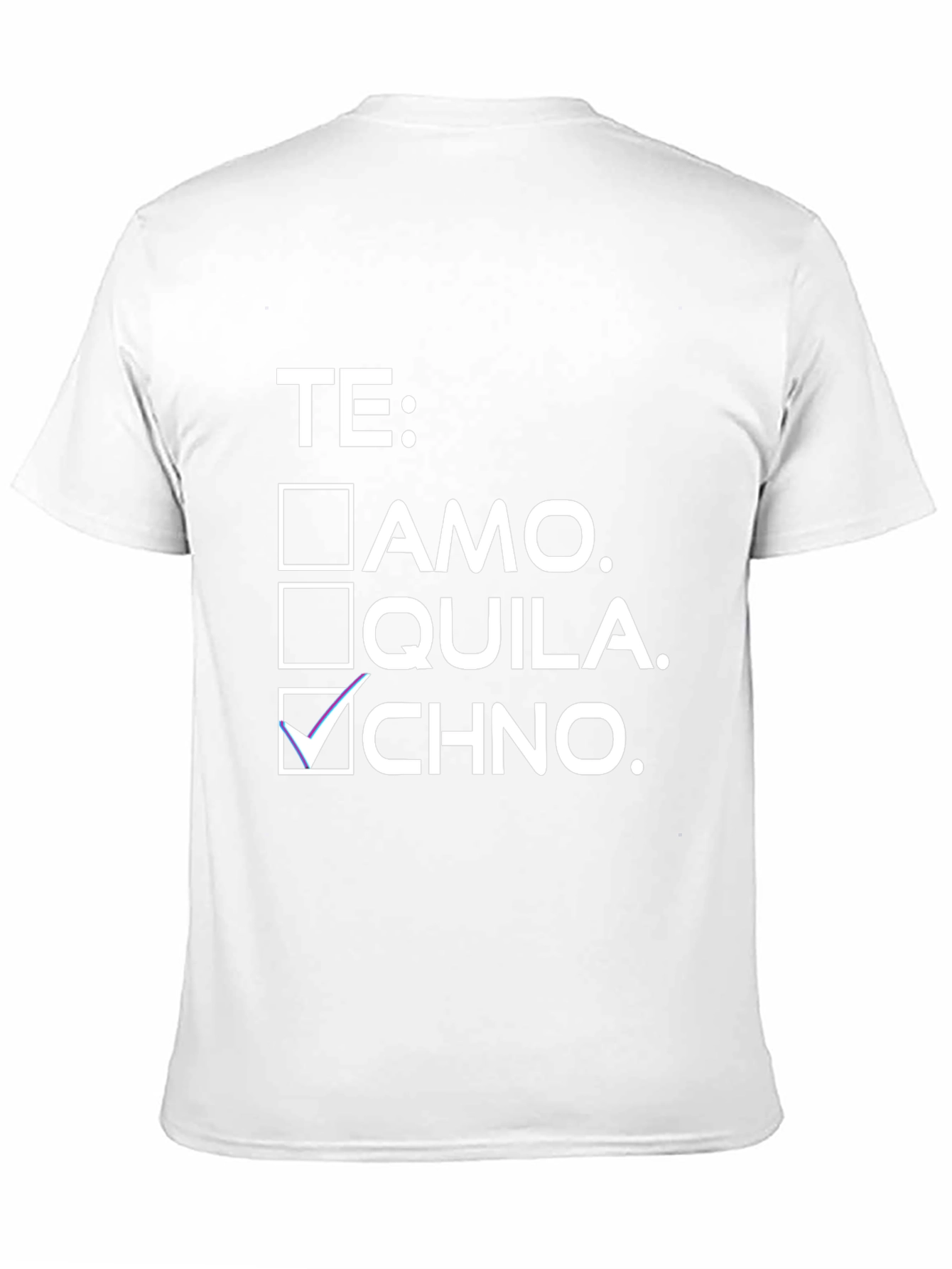 Techno Checkbox T-Shirt