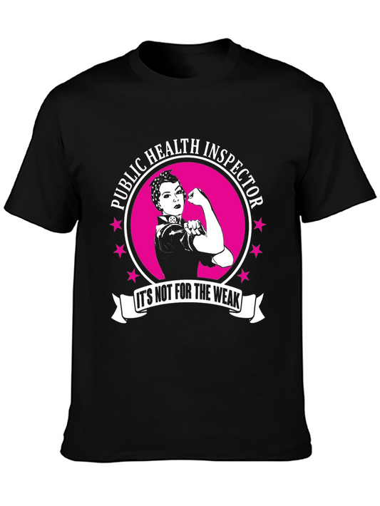 Public Health Inspector T-Shirt - Strong Women