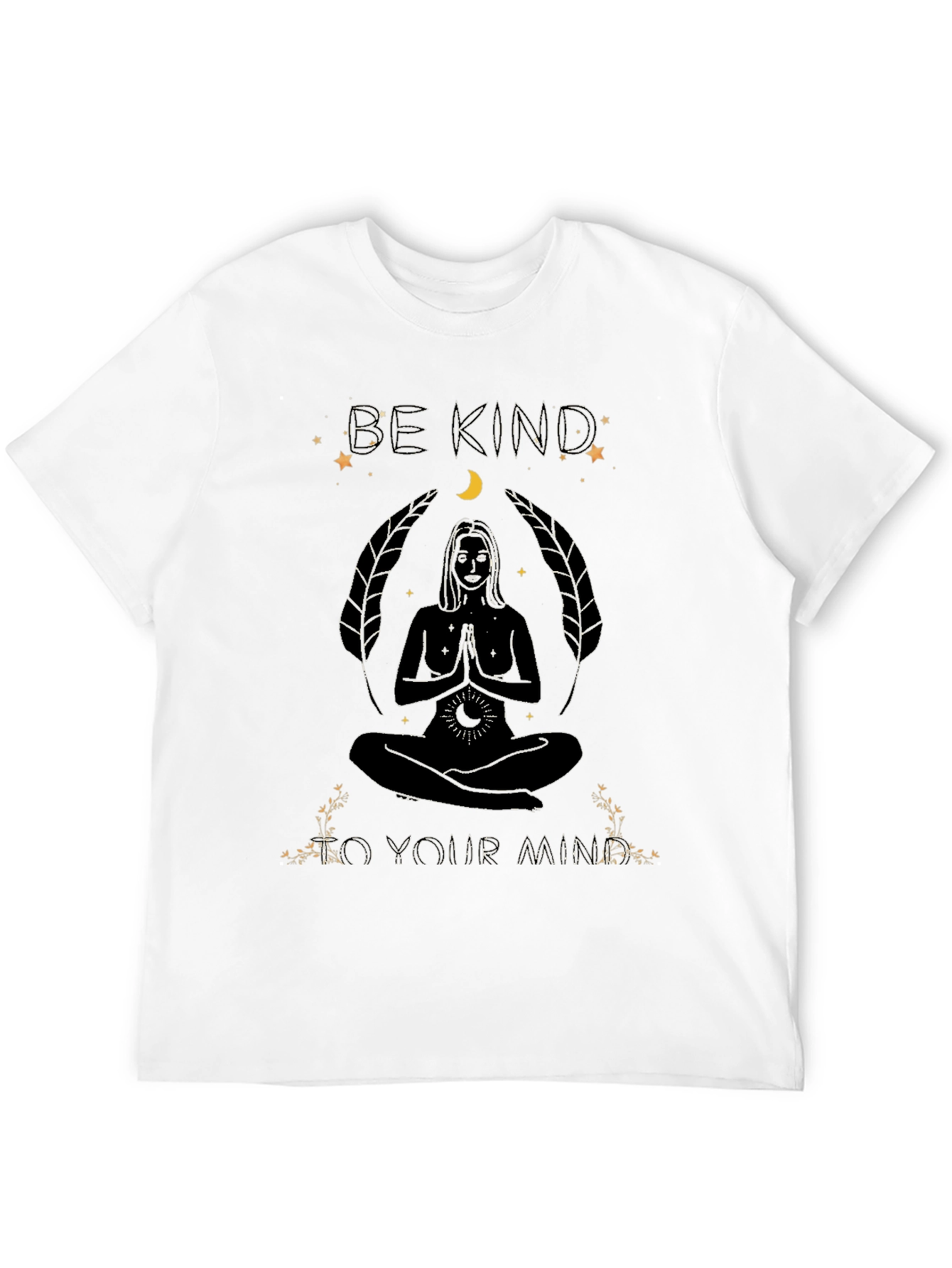 Be Kind to Your Mind Graphic T-Shirt - Black