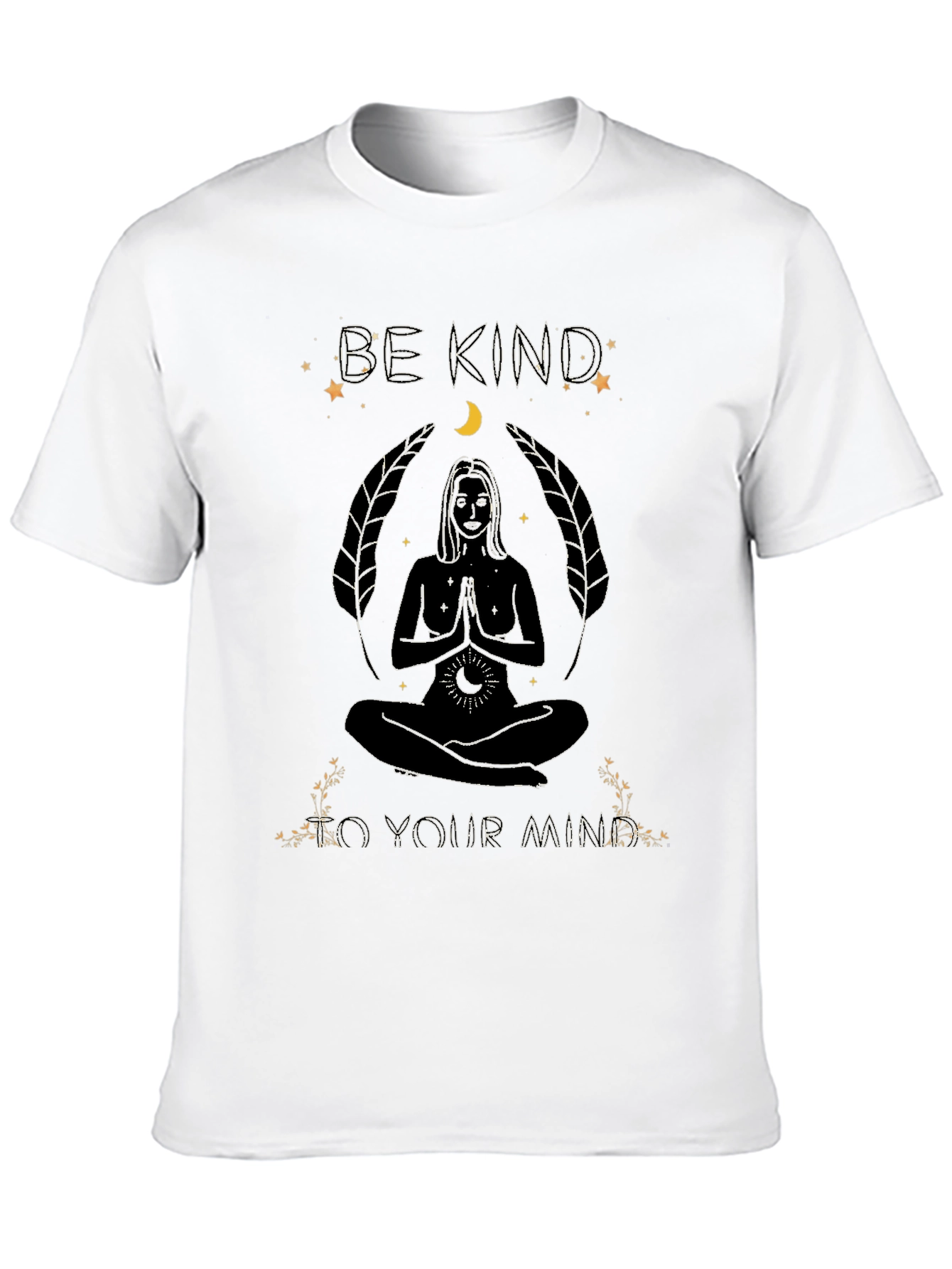 Be Kind to Your Mind Graphic T-Shirt - Black